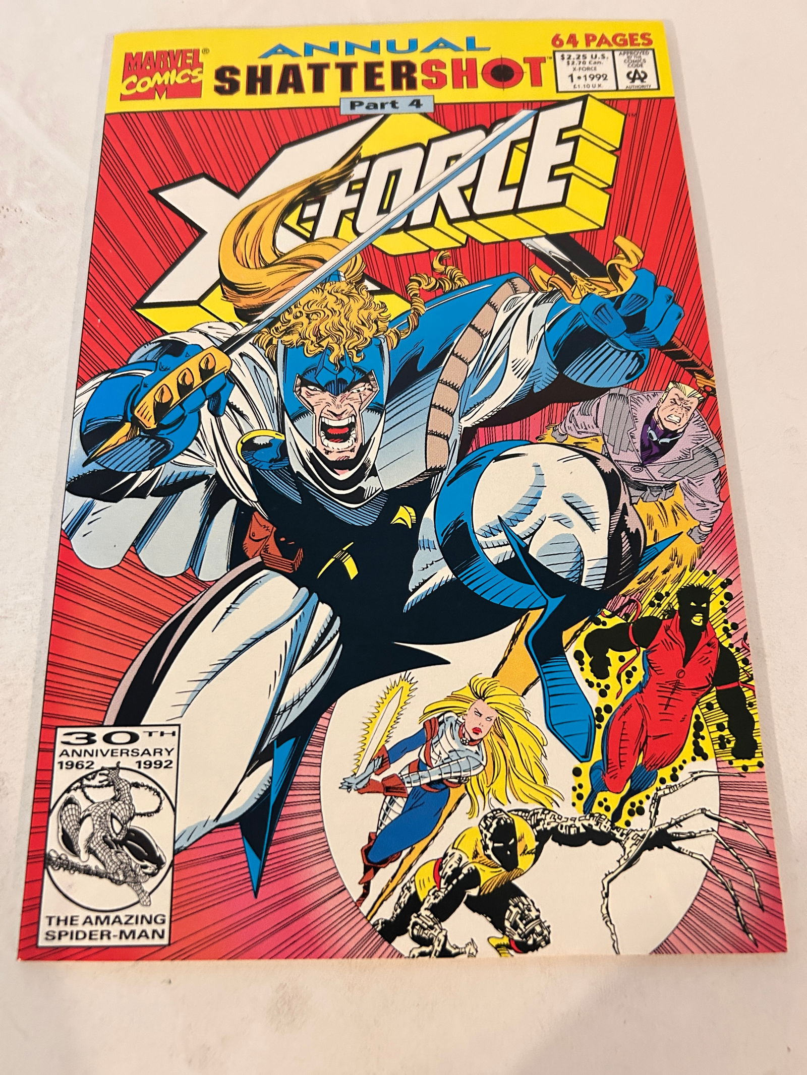 Vintage Comic Book X-Force # 1 Annual (1 of 2)
