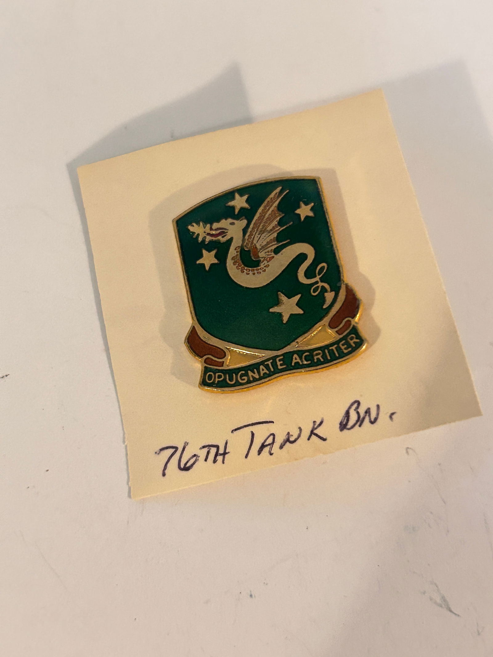 Vintage Military Pin: Vintage Military Pin Please view all photos as they are part of the description and condition of this Item, Feel free to contact me with questions or picture requests! Used Item AS IS