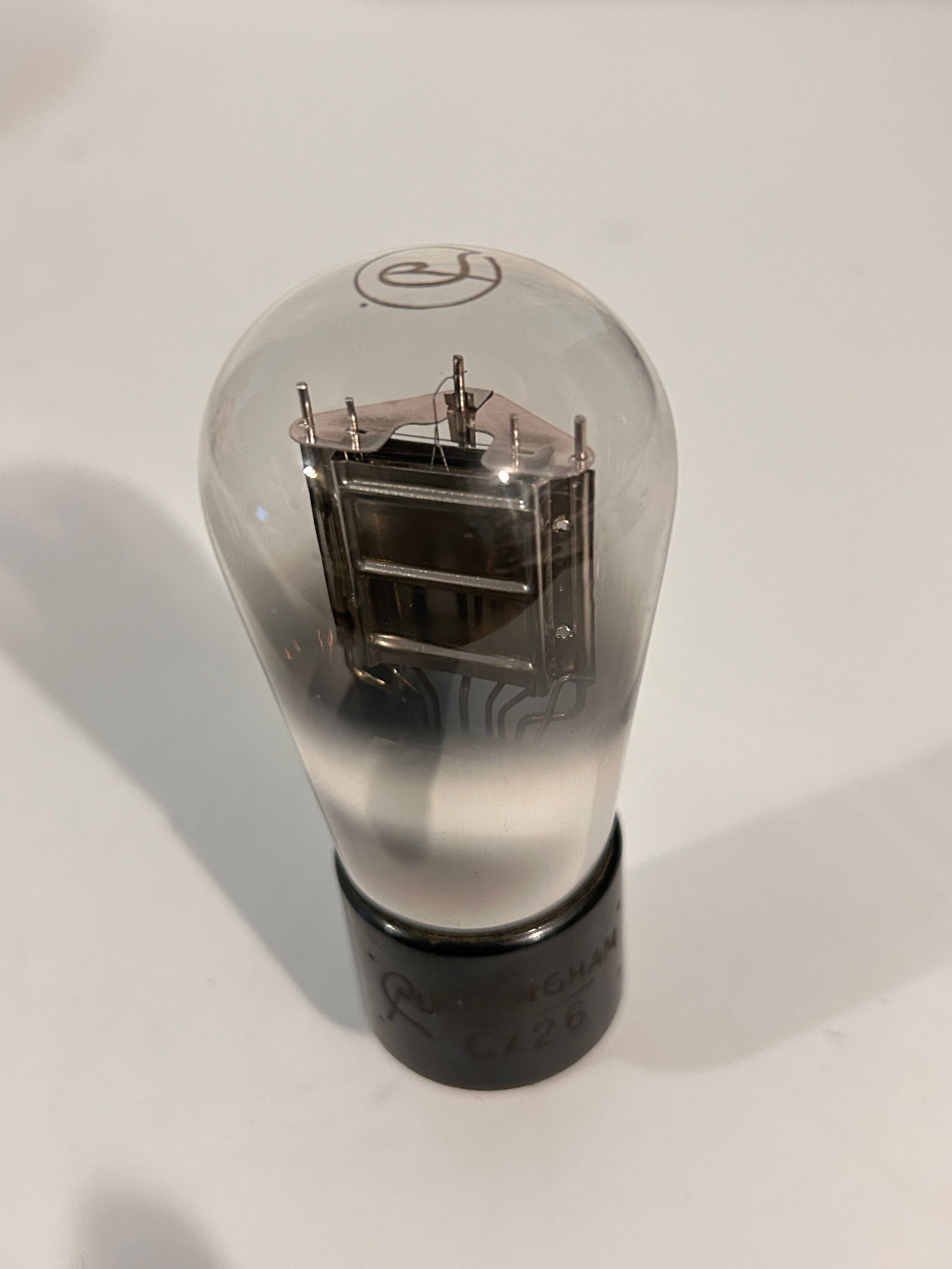 CX-26 type Cunningham Globe audio radio amplifier vacuum tube Tested (1 of 4)