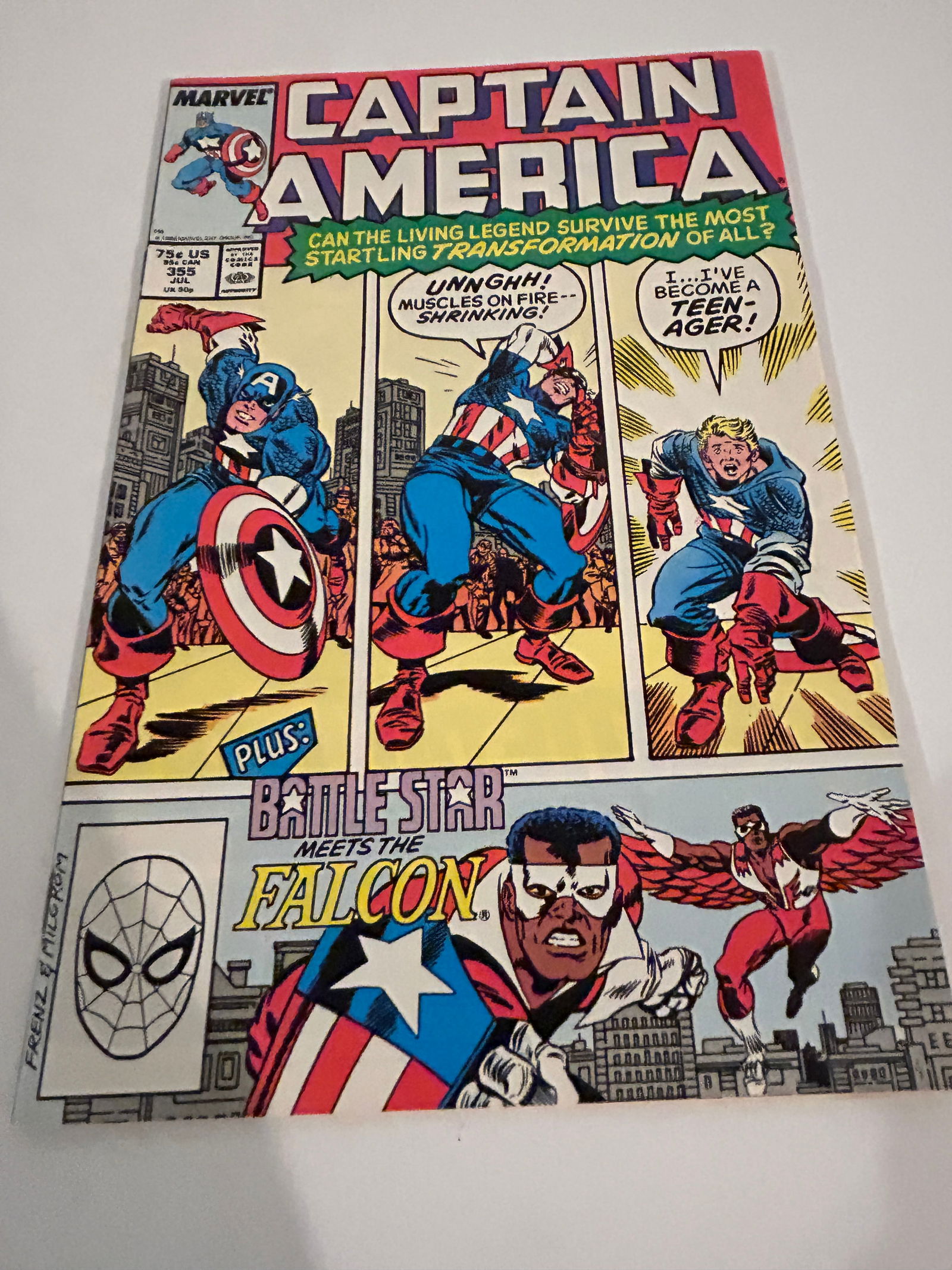 Vintage Comic Book Captain America # 355 (1 of 3)