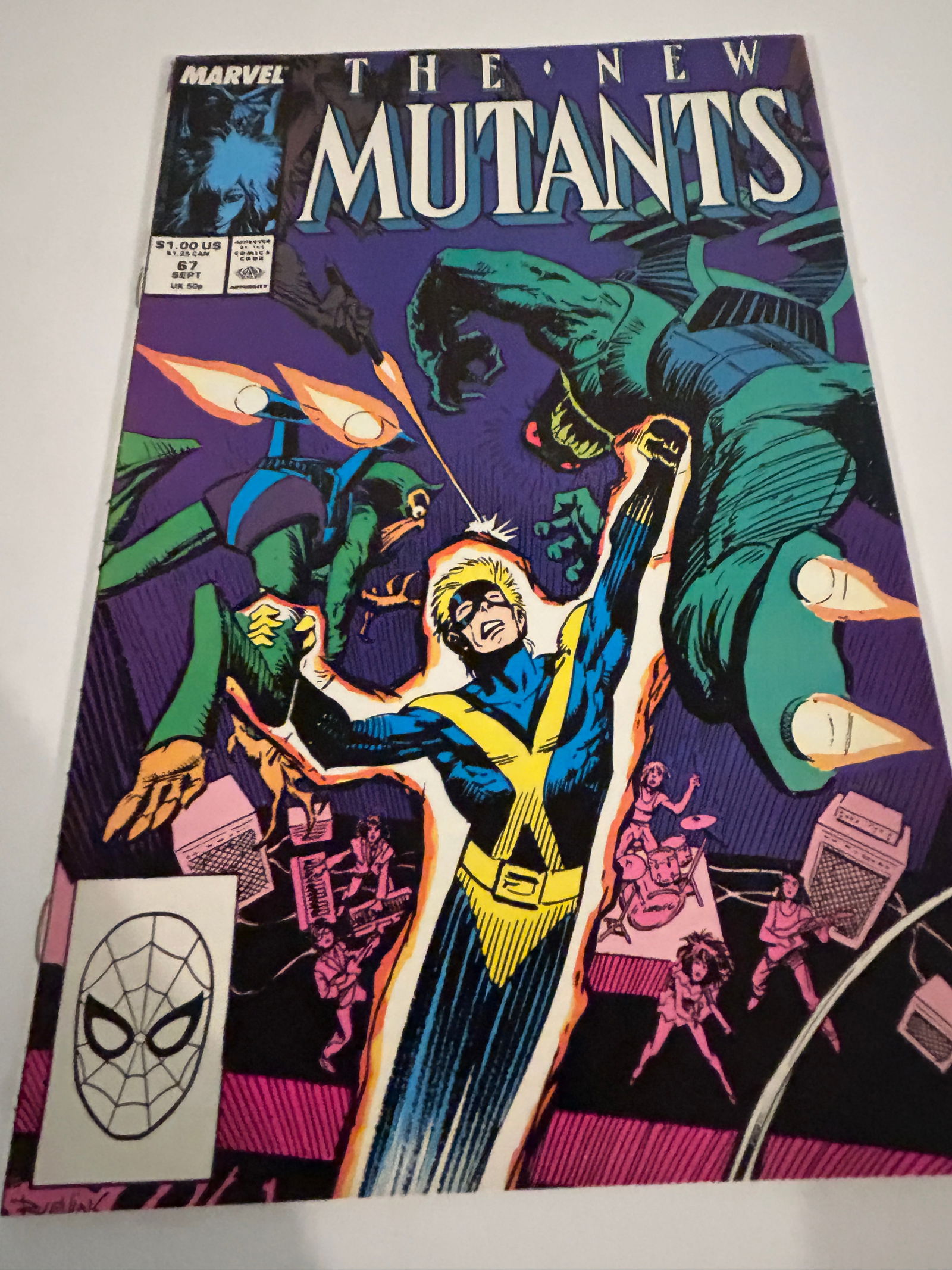 Vintage Comic Book The New Mutants # 67 (1 of 3)
