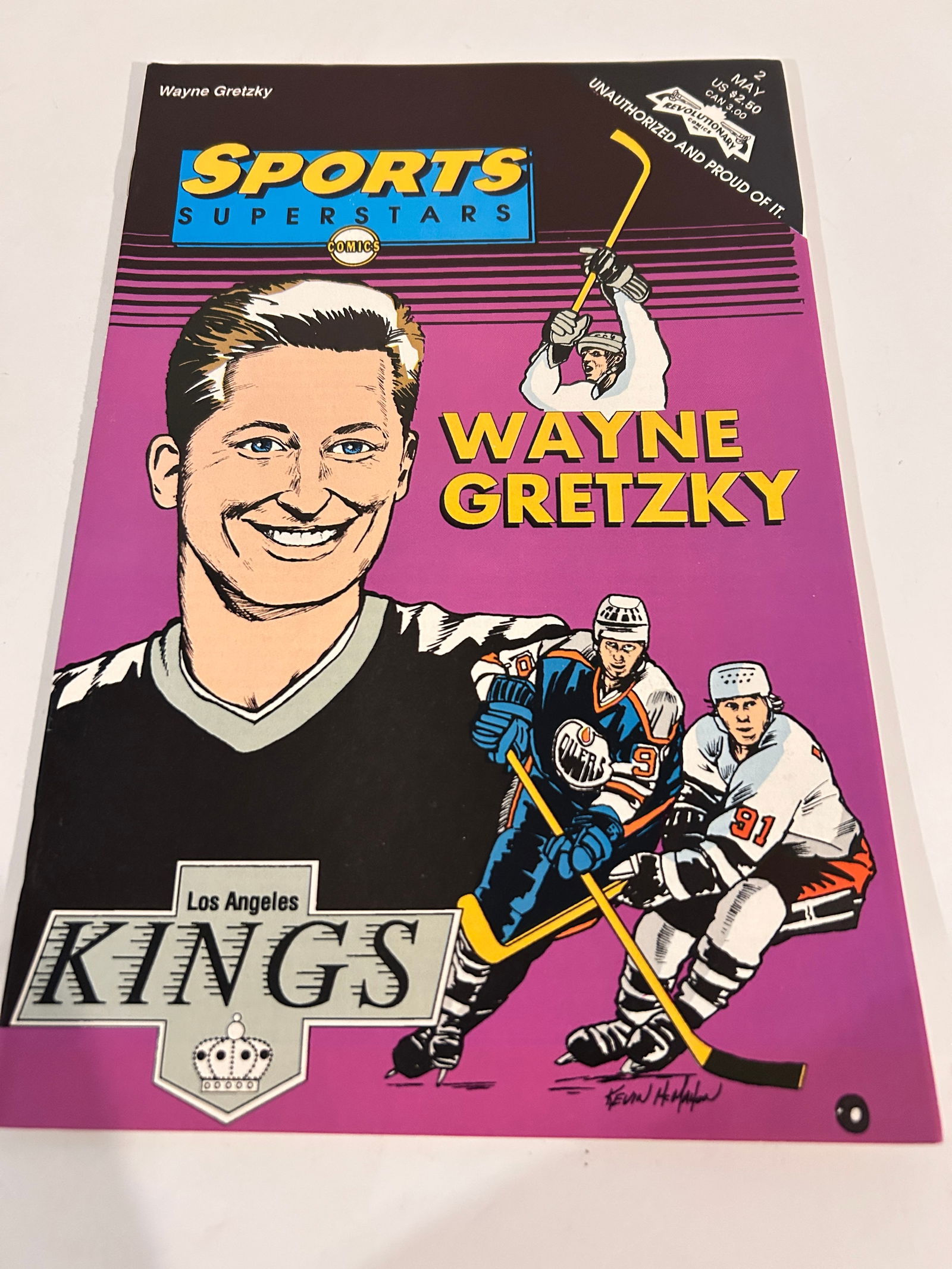 Vintage Comic Book Wayne Gretzsky # 2: Vintage Comic Book Wayne Gretzsky # 2 Please view all photos as they are part of the description and condition of this Item, Feel free to contact me with questions or picture requests! Used Item AS IS