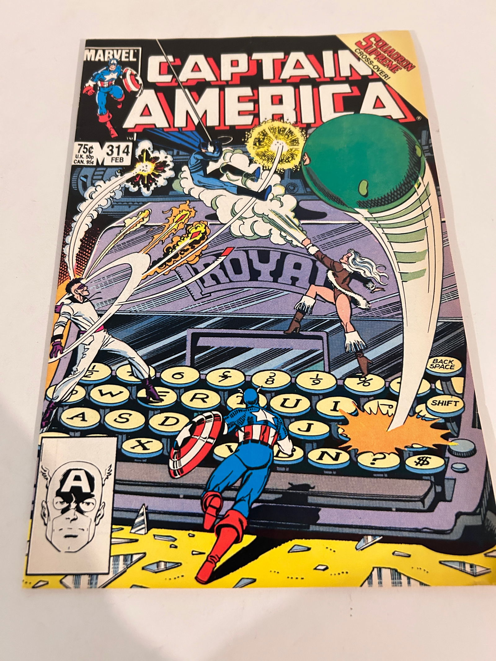 Vintage Comic Book Captain America # 314 (1 of 3)