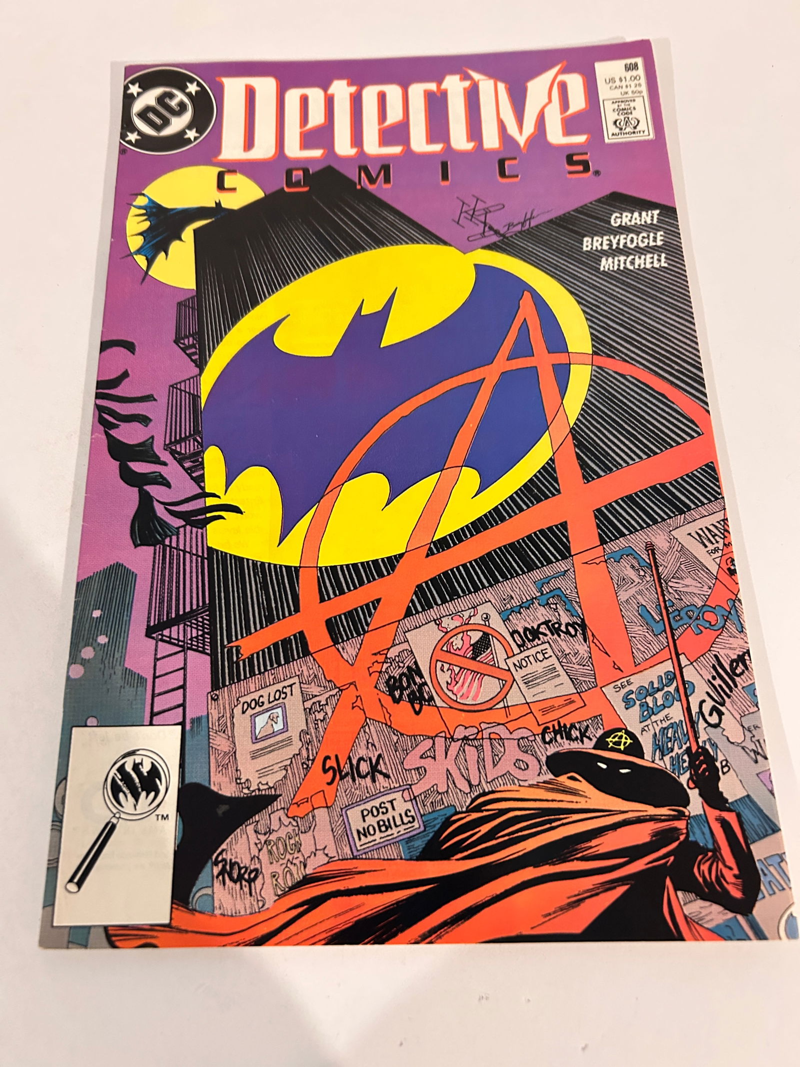 Vintage Comic Book Detective Comics # 608 (1 of 3)