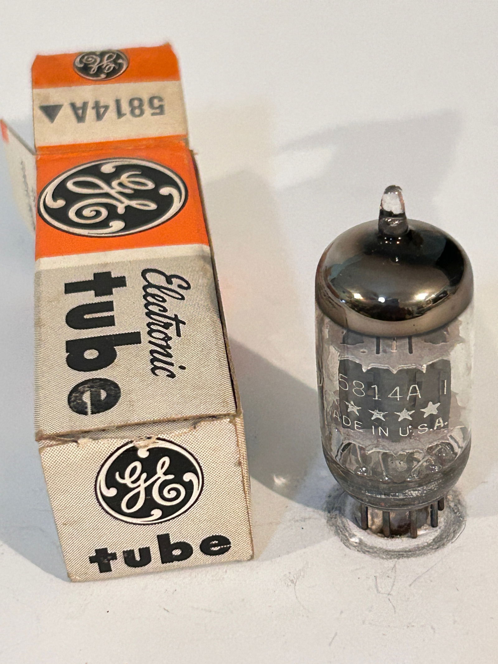 Vintage 5814a tube Vacuum Tested: Vintage 5814a tube Vacuum Tested Please view all photos as they are part of the description and condition of this Item, Feel free to contact me with questions or picture requests! Used Item AS IS