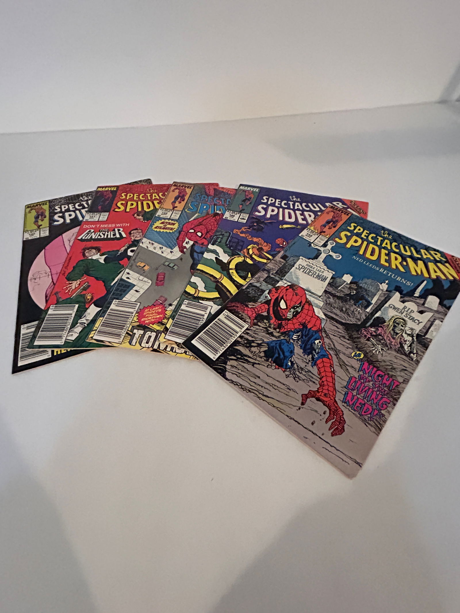 Vintage Lot Of 5 Spectacular Spider-Man Comic Books 148, 146, 142, 141, 139 (1 of 11)