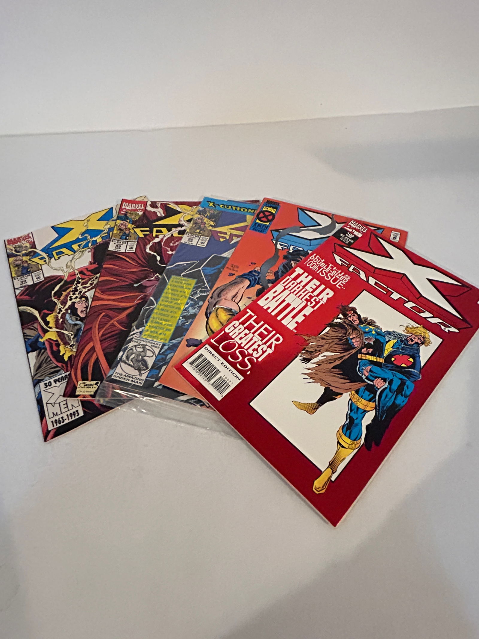 Vintage Lot Of 5 X Factor Comic Books 100, 111, 86, 89, 90 (1 of 11)