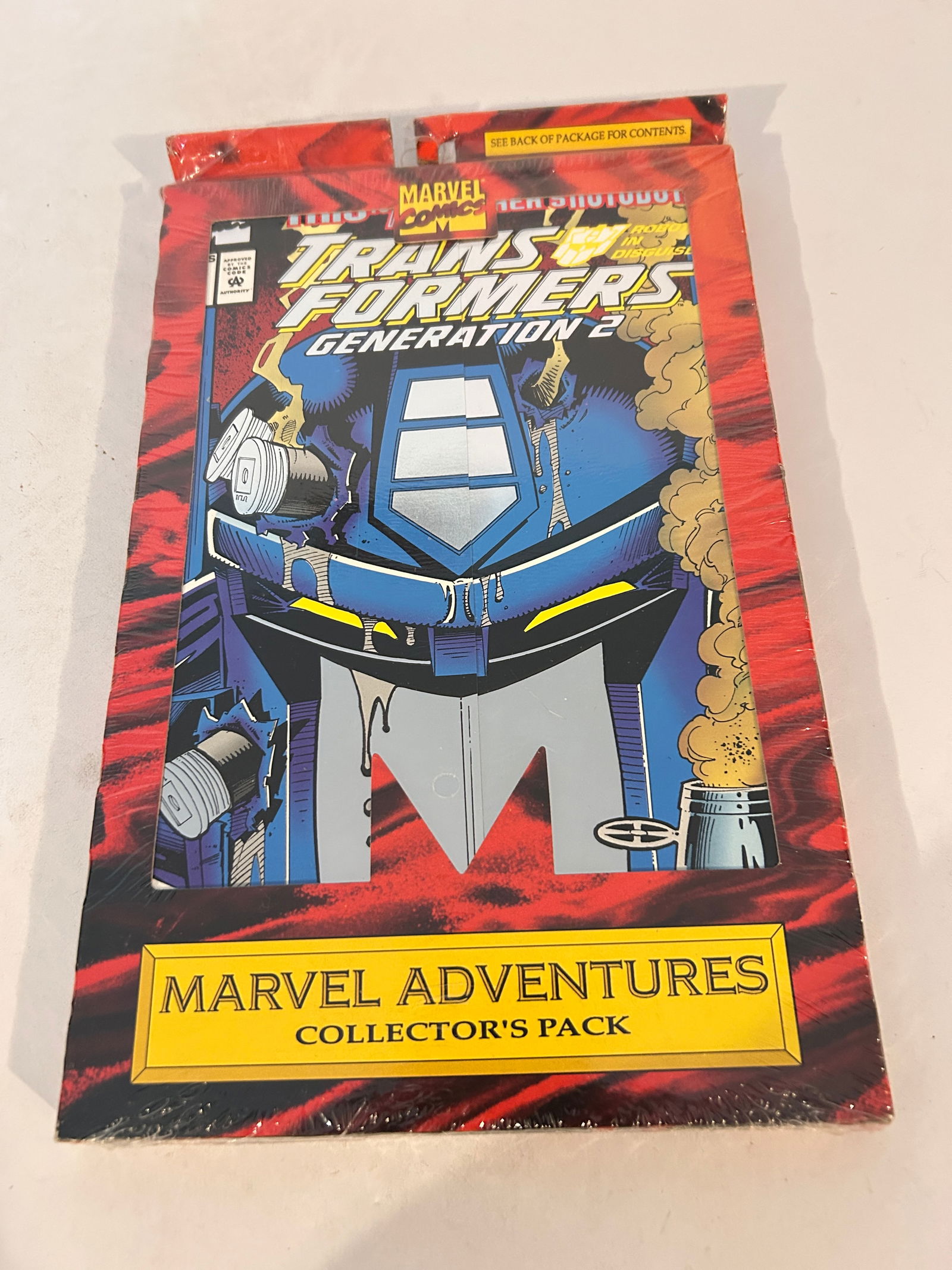 Vintage Comic Book Transformers Generation 2 unopened collectors pack G.I. Joe 140, 141, 142 (1 of 4)