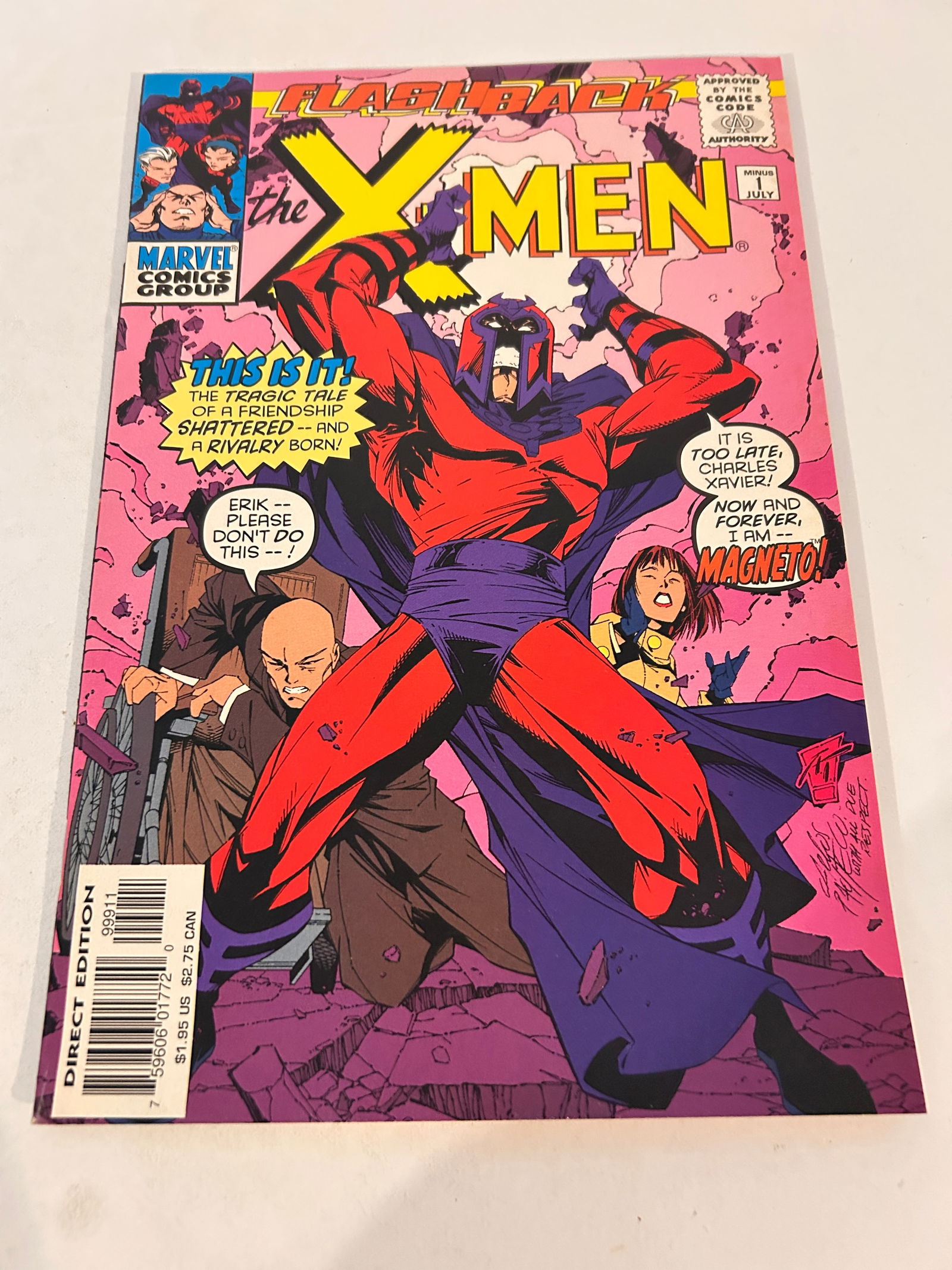 Vintage Comic Book X-Men Flashback # 1 (1 of 2)
