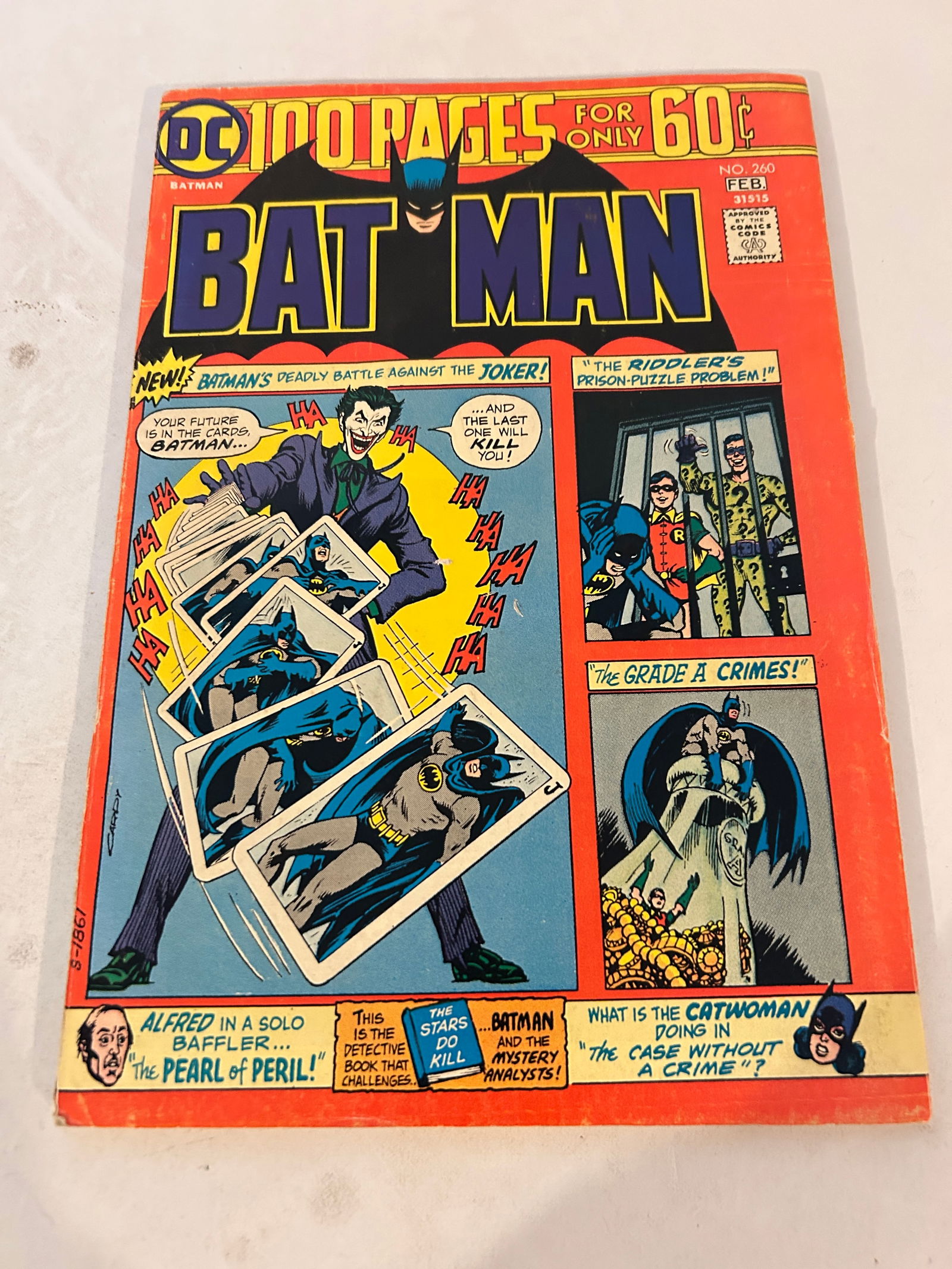Vintage Comic Book Batman # 260 100 pages (1 of 2)