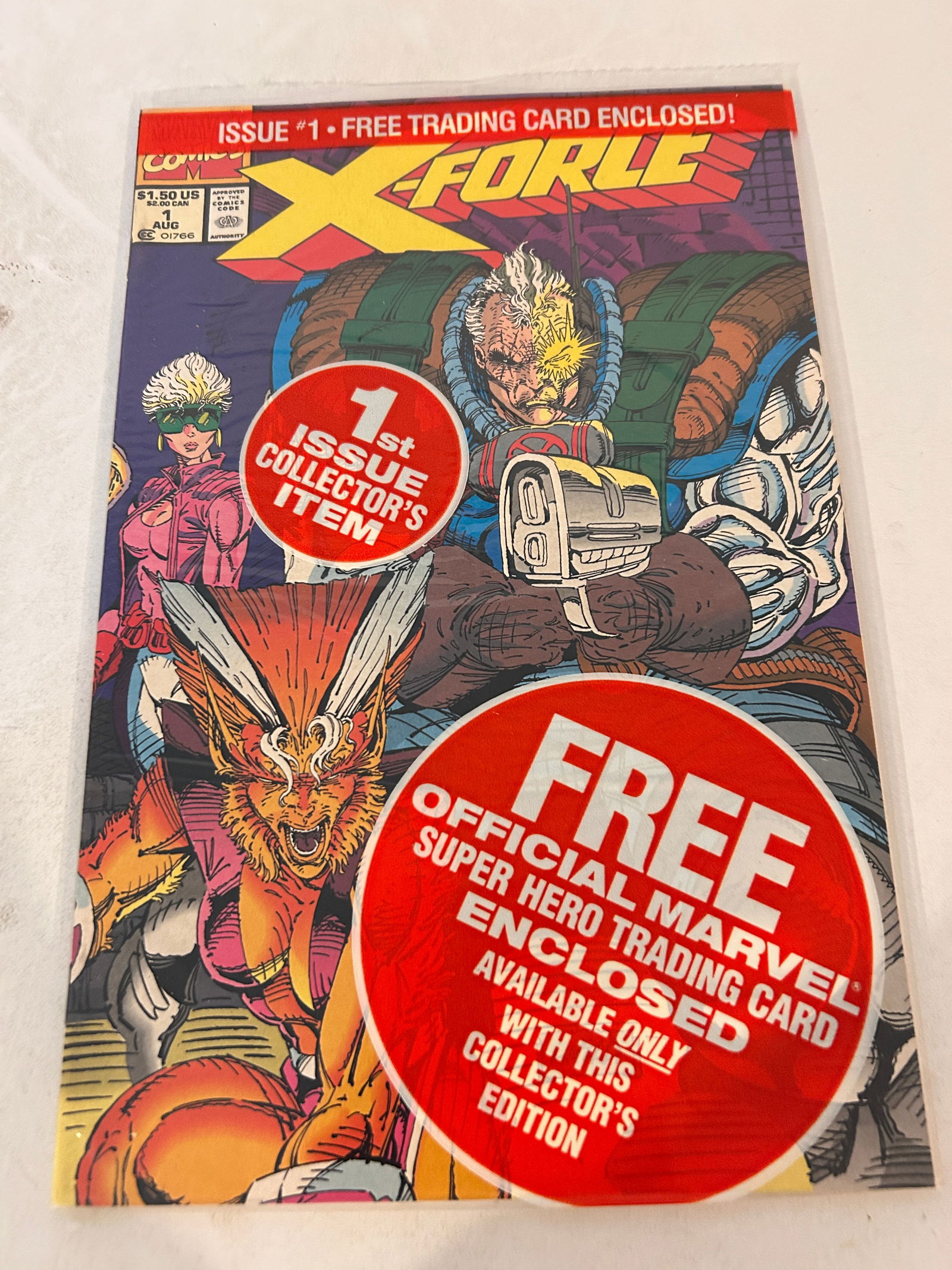Vintage Comic Book X-Force # 1 (1 of 2)