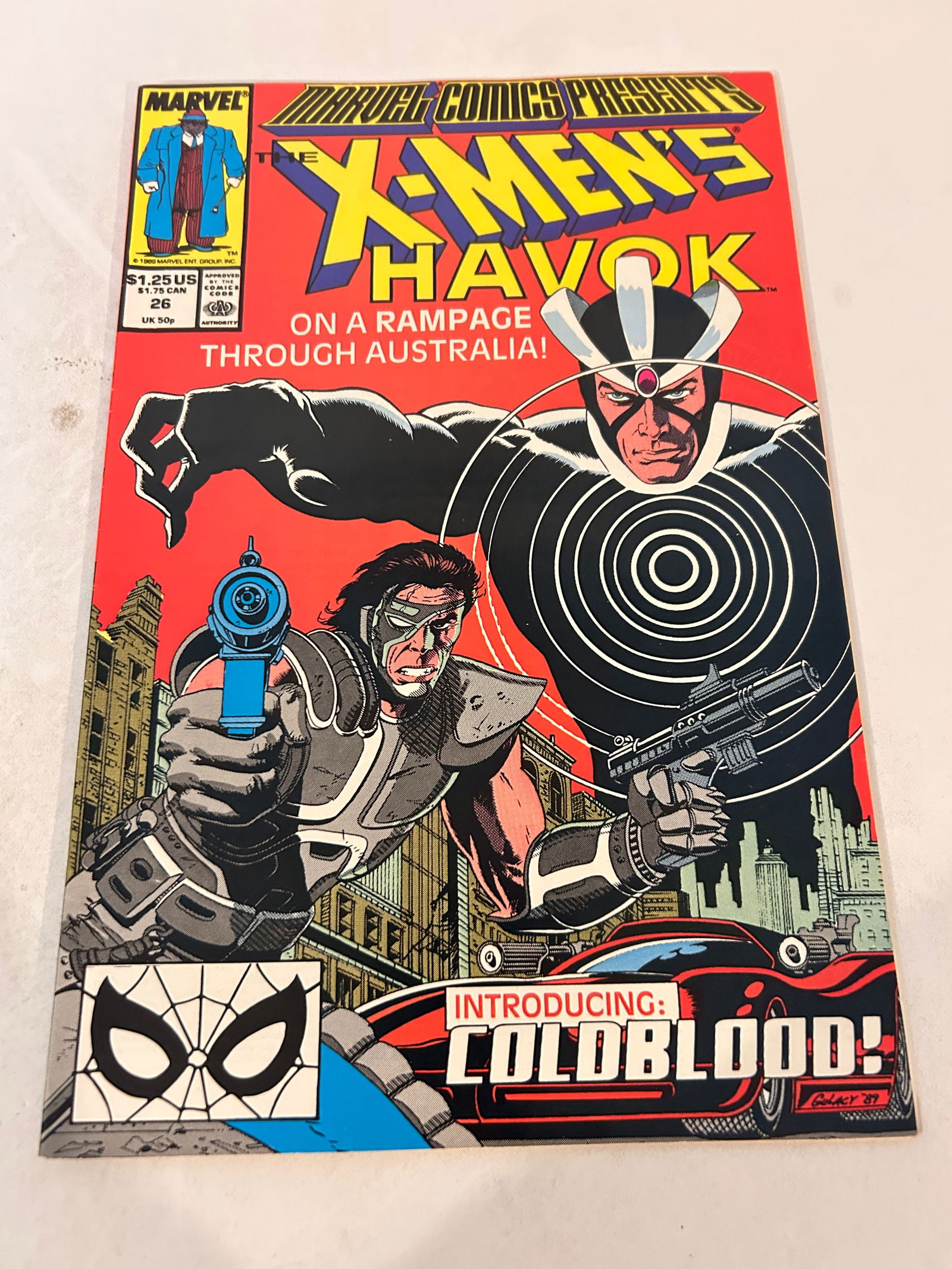 Vintage Comic Book Marvel Comics Presents X-Men & Havok # 26 (1 of 2)