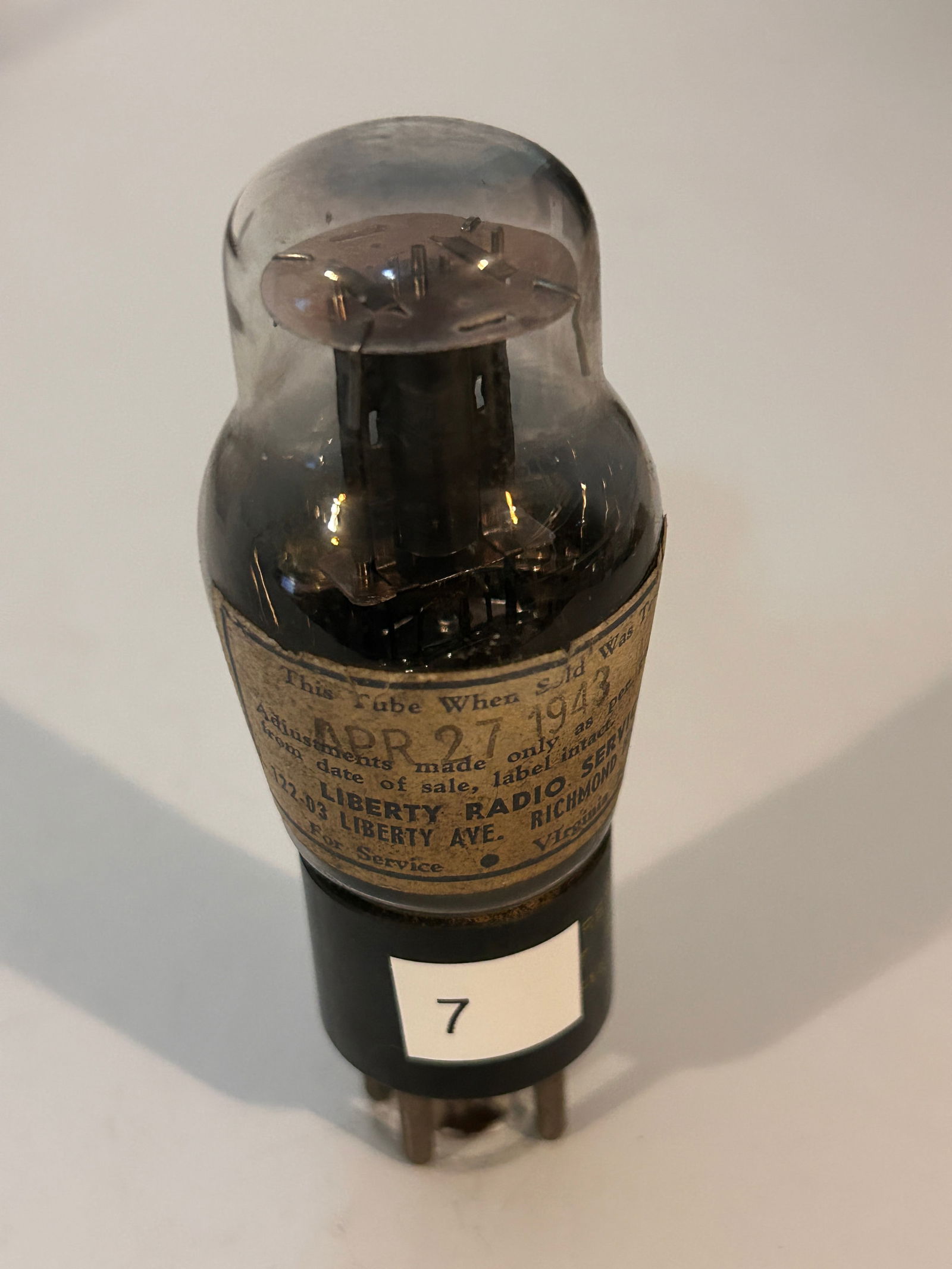 Philco # 37 radio audio amplifier vacuum tube tested: Philco # 37 radio audio amplifier vacuum tube tested Please view all photos as they are part of the description and condition of this Item, Feel free to contact me with questions or picture requests!