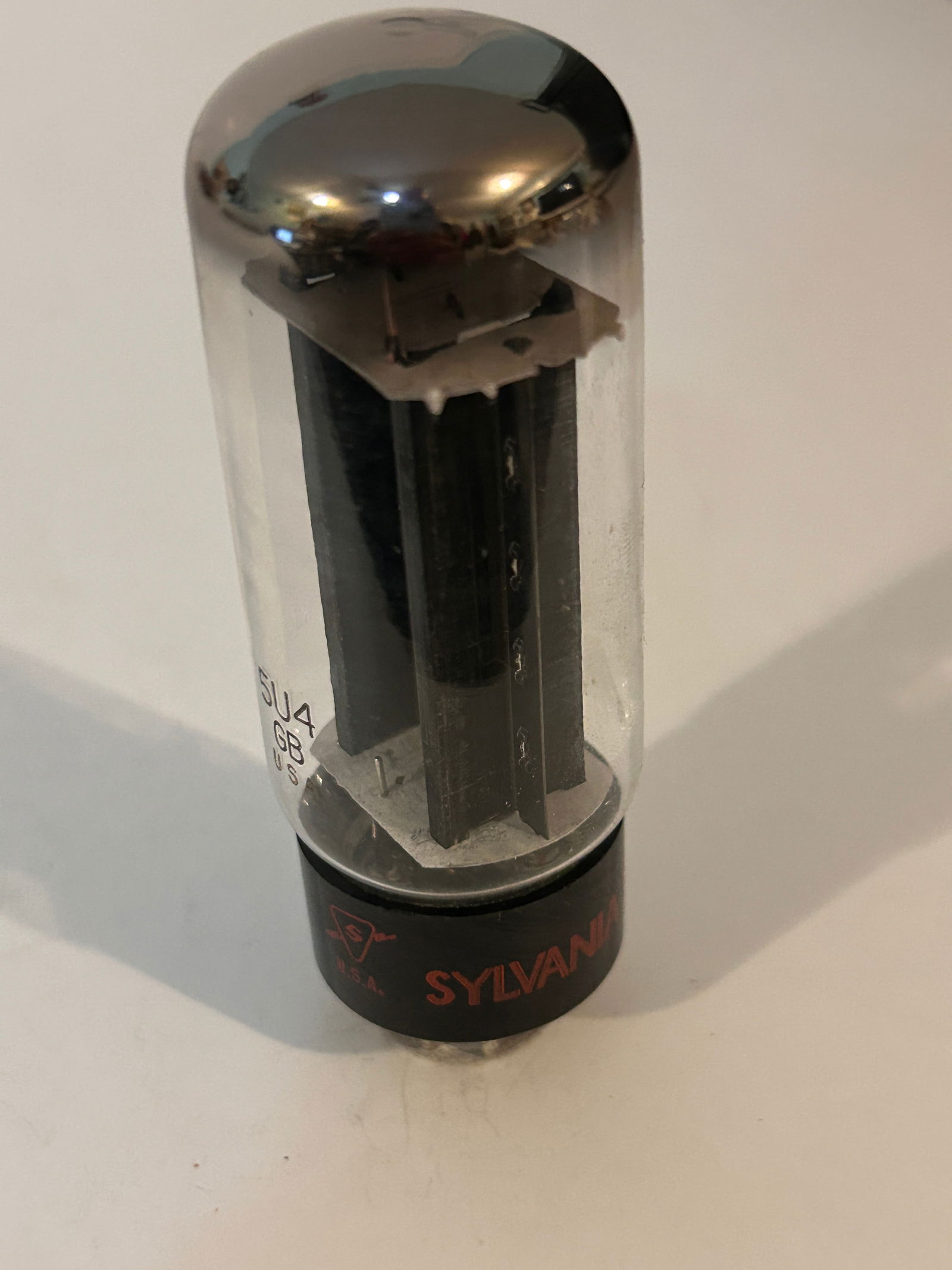 Sylvania 5U4GB Rectifier Vacuum Tube Tested: Sylvania 5U4GB Rectifier Vacuum Tube Tested Please view all photos as they are part of the description and condition of this Item, Feel free to contact me with questions or picture requests! Used Item
