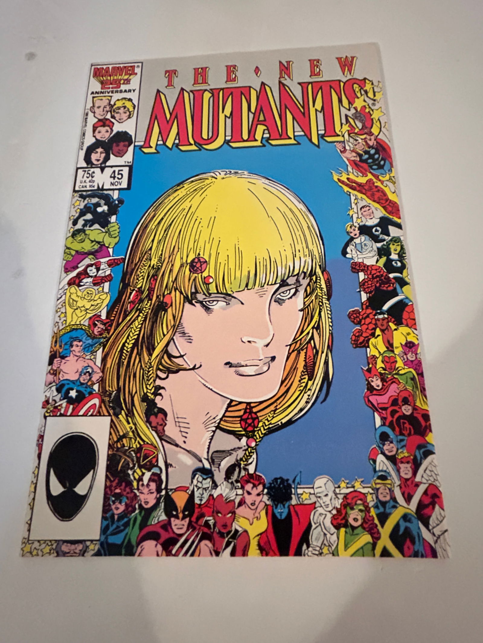 Vintage Comic Book the New Mutants # 45 (1 of 2)