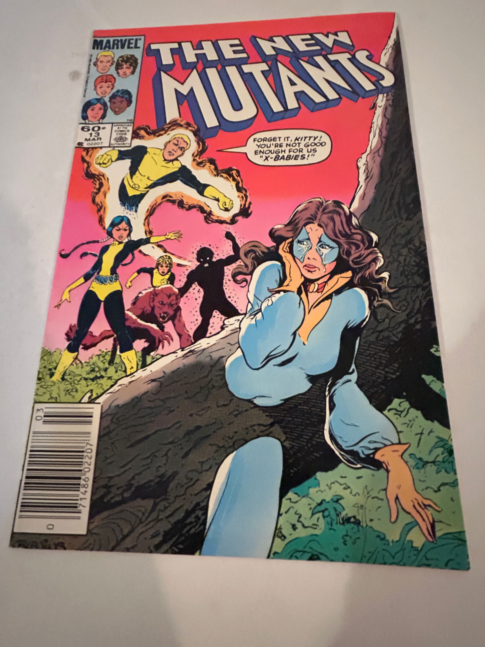 Vintage Comic Book the New Mutants # 13: Vintage Comic Book the New Mutants # 13 Please view all photos as they are part of the description and condition of this Item, Feel free to contact me with questions or picture requests! Used Item AS
