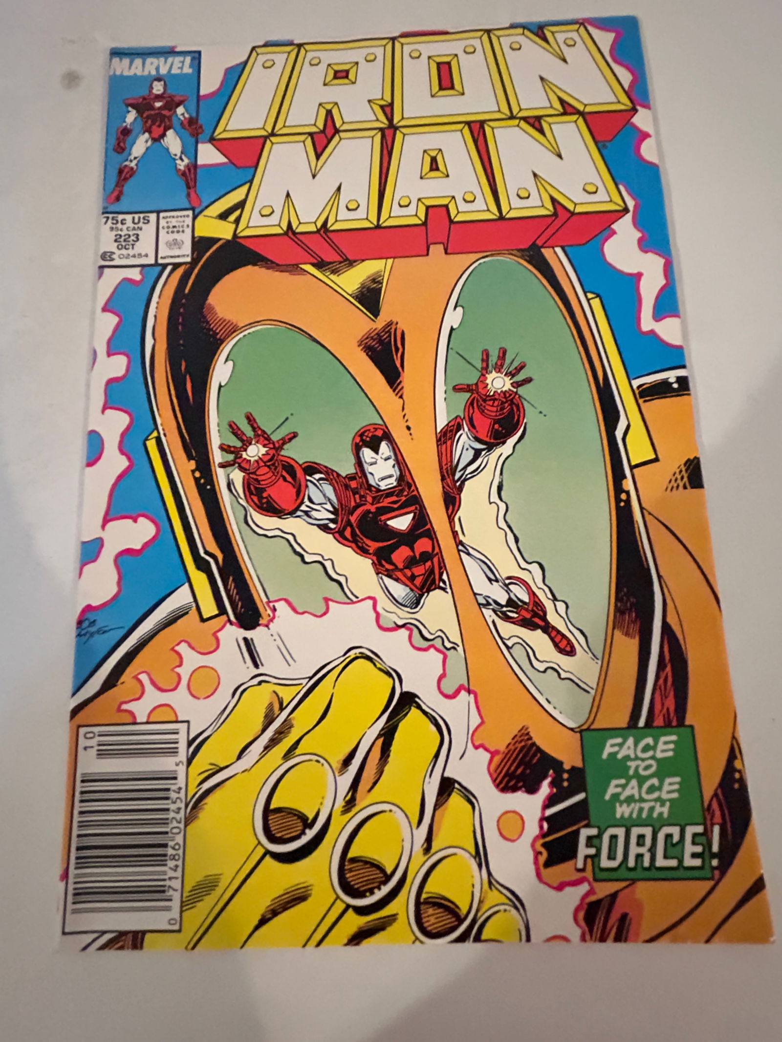 Vintage Comic Book Iron Man # 223 (1 of 2)