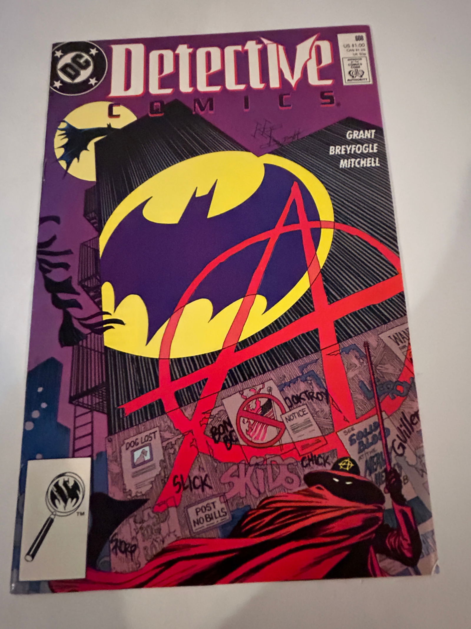 Vintage Comic Book Detective Comics # 608 (1 of 2)