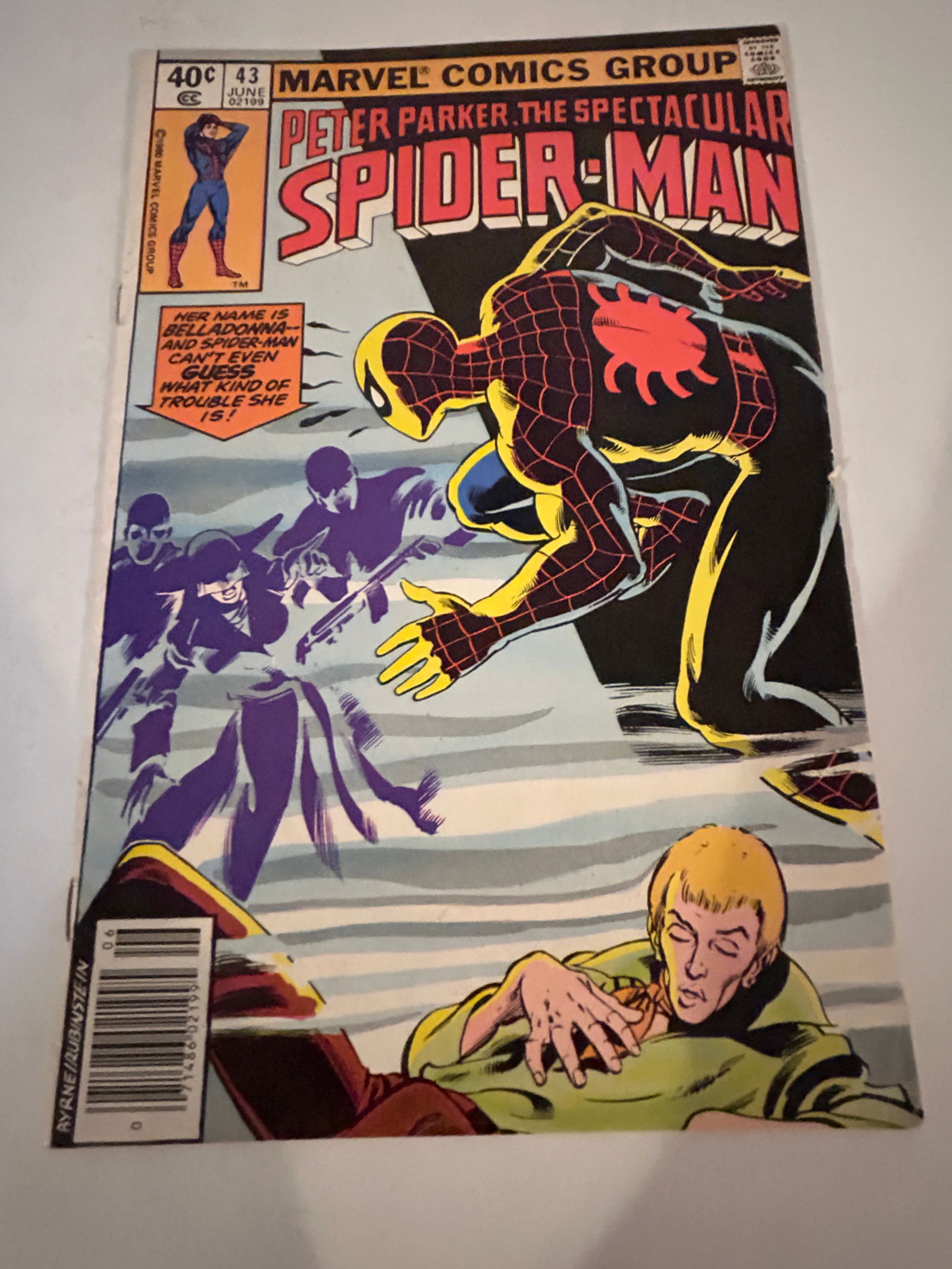 Vintage Comic Book Spectacular Spider-Man # 43 peter parker (1 of 2)