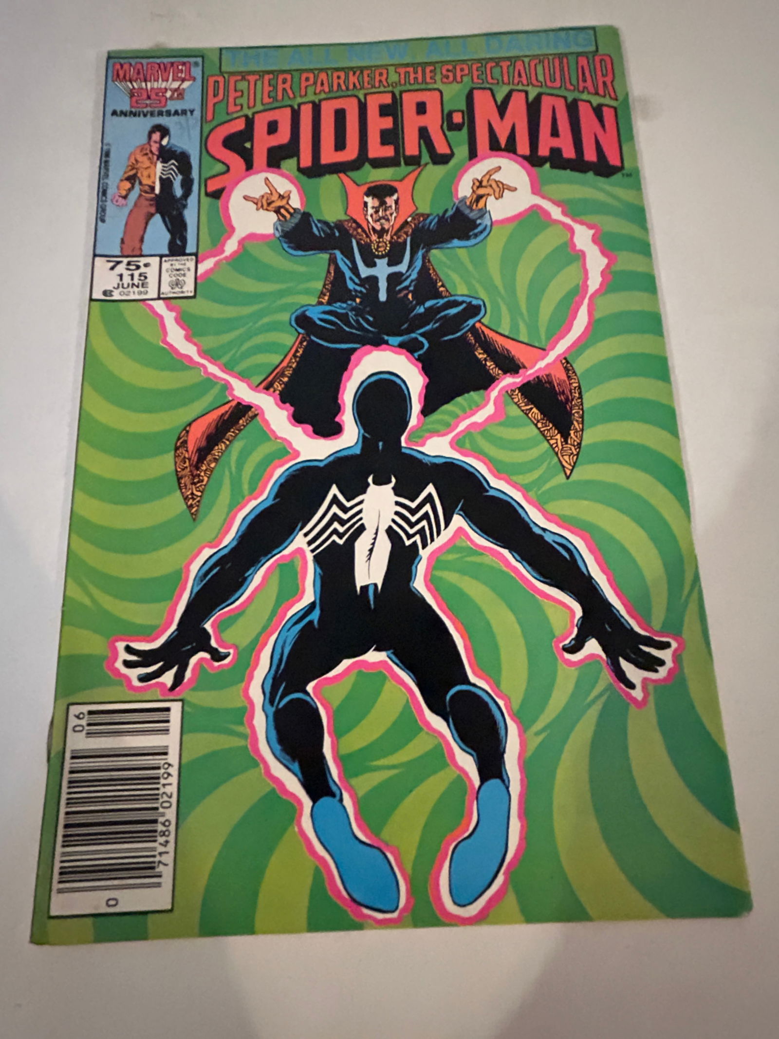 Vintage Comic Book Spectacular Spider-Man # 115 peter parker (1 of 2)