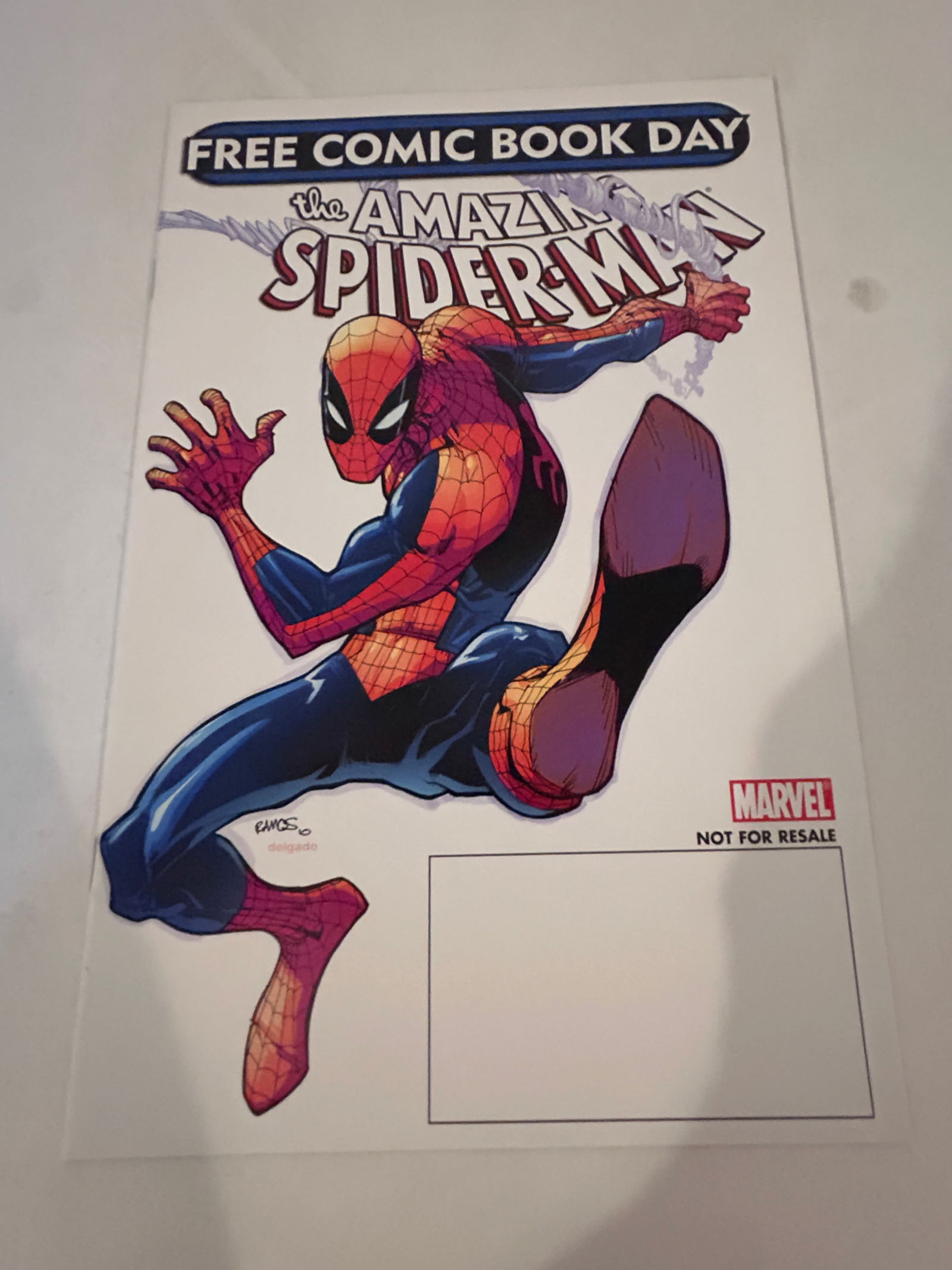 Vintage Comic Book the Amazing Spider-Man # 1free comic book day 2011 (1 of 2)