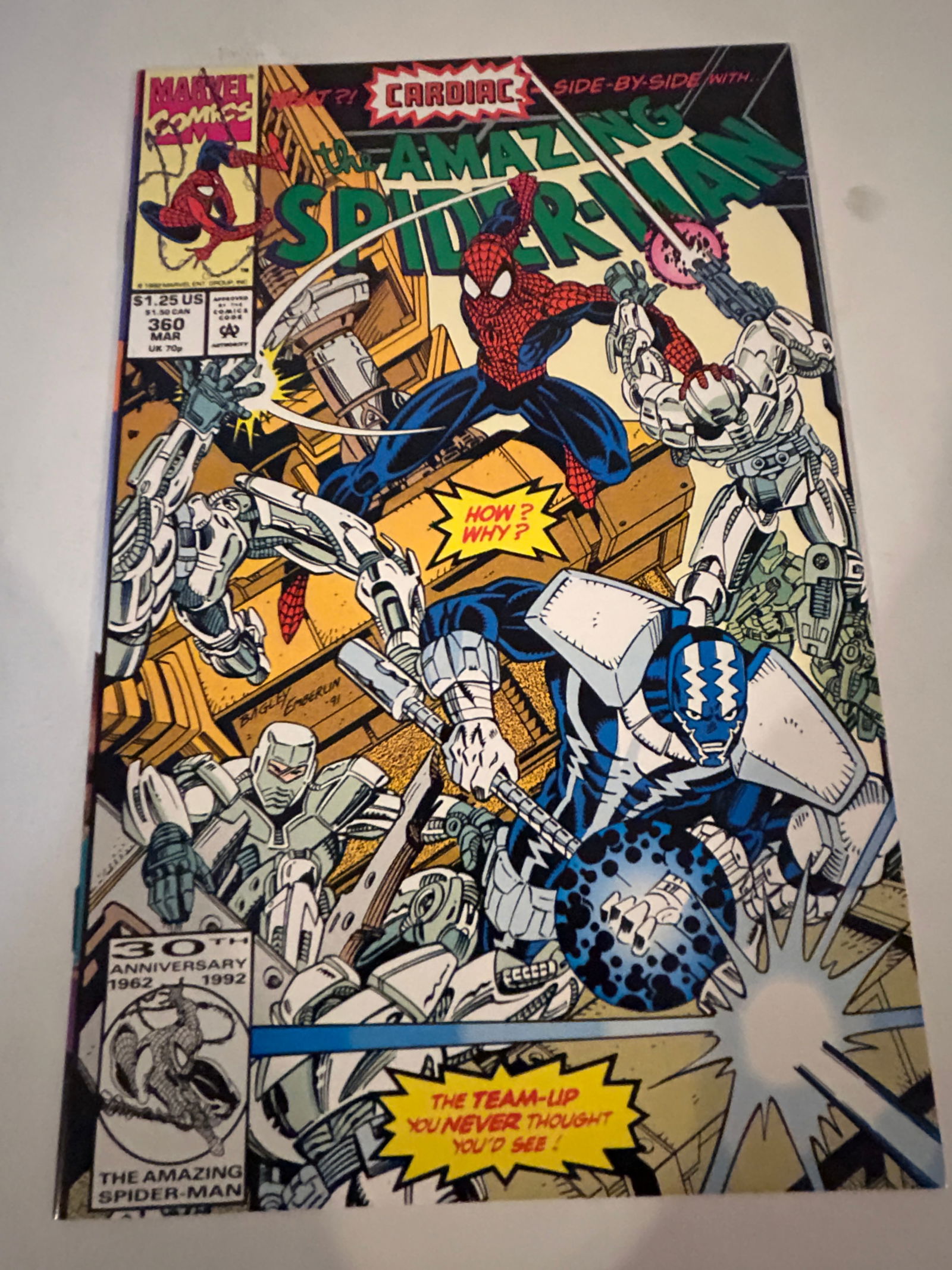 Vintage Comic Book the Amazing Spider-Man # 360 (1 of 2)