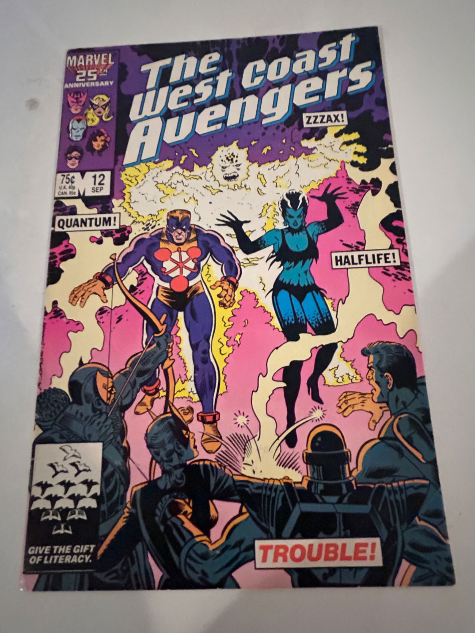 Vintage Comic Book the West Coast Avengers # 12 (1 of 2)