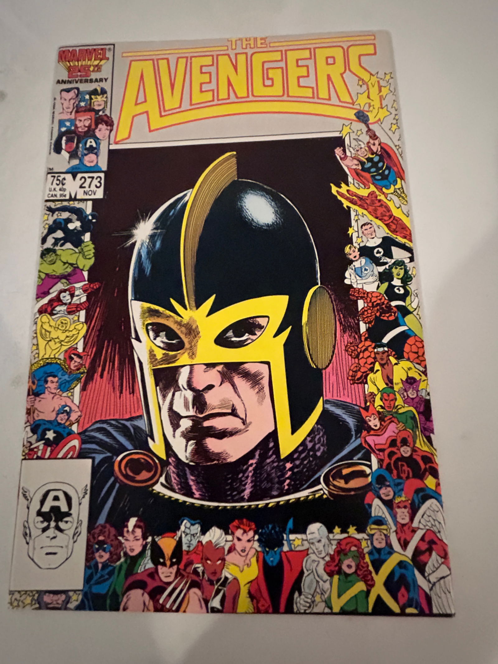 Vintage Comic Book the Avengers # 273 (1 of 2)
