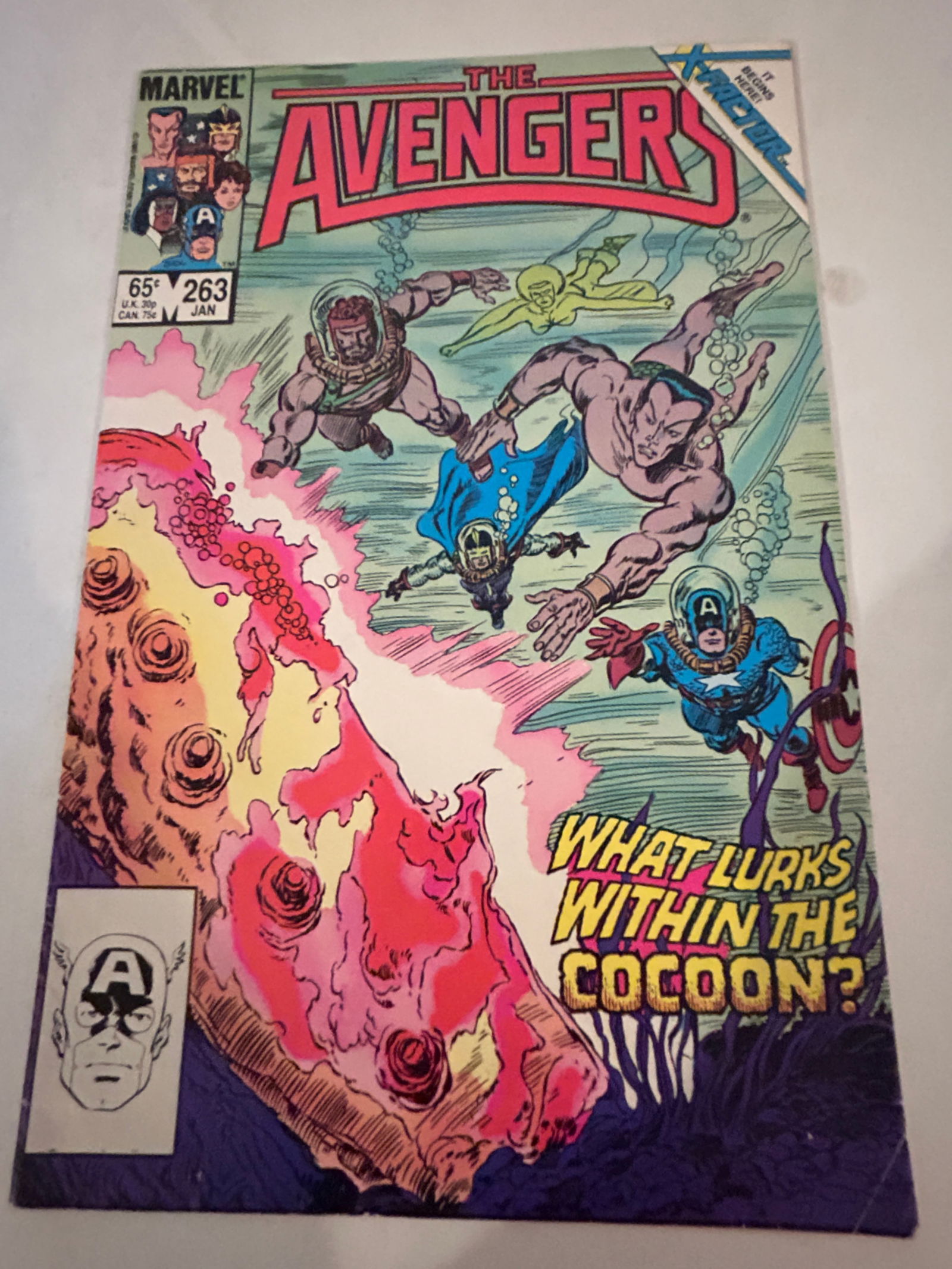 Vintage Comic Book the Avengers # 263 (1 of 2)