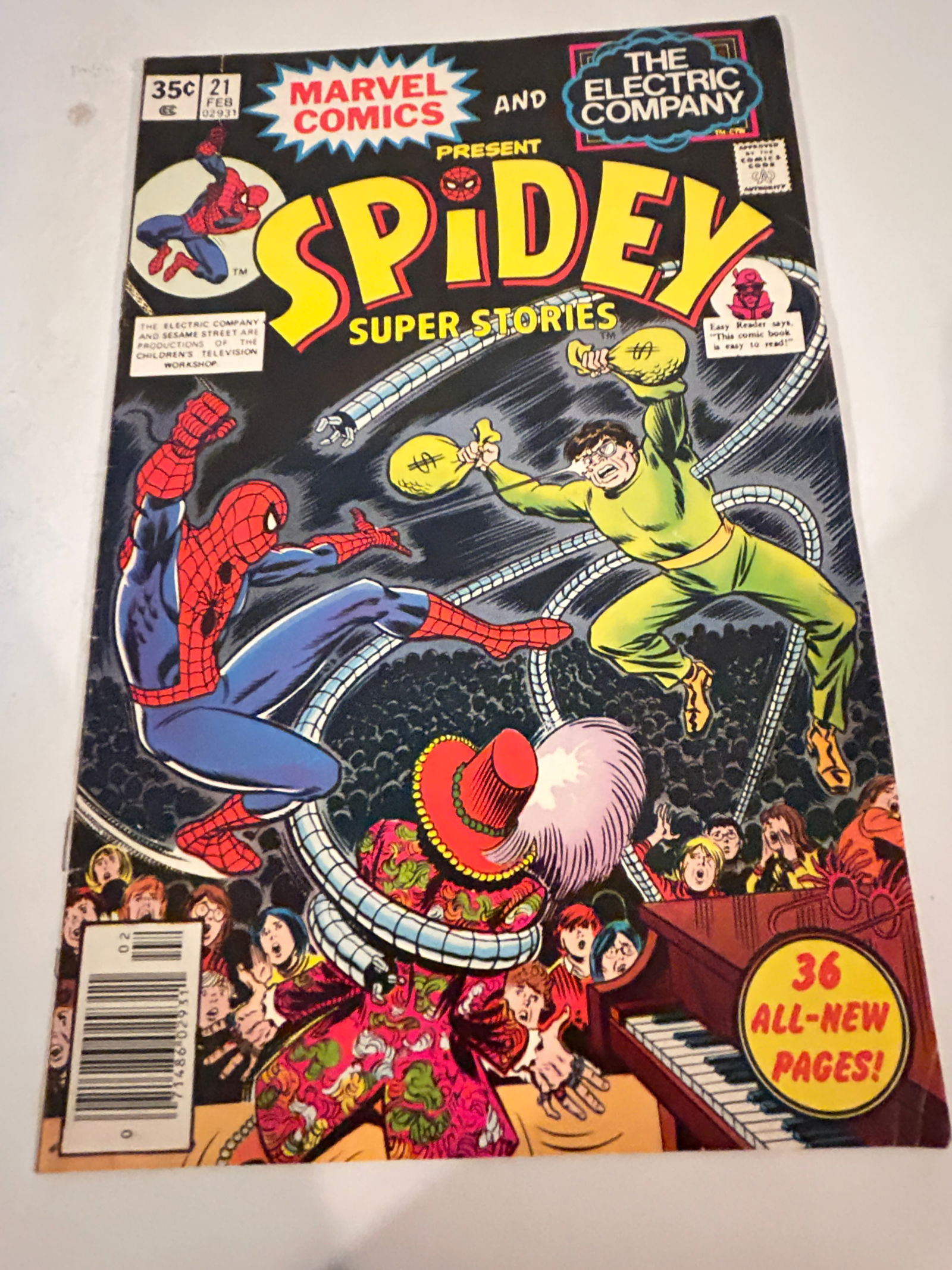 Vintage Comic Book Spidey # 21 (1 of 2)