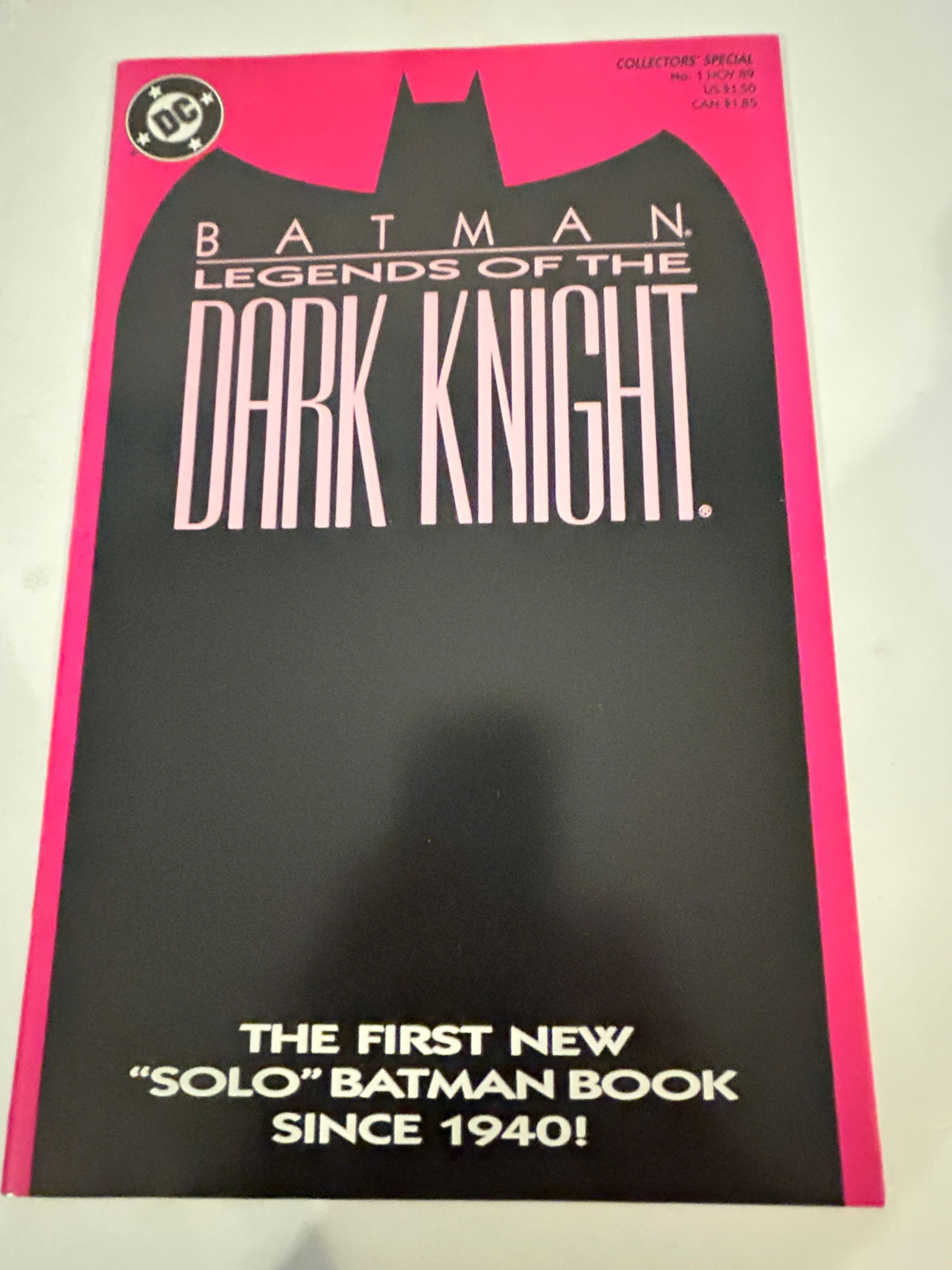 Vintage Comic Book Batman Dark Knight # 1 (1 of 1)