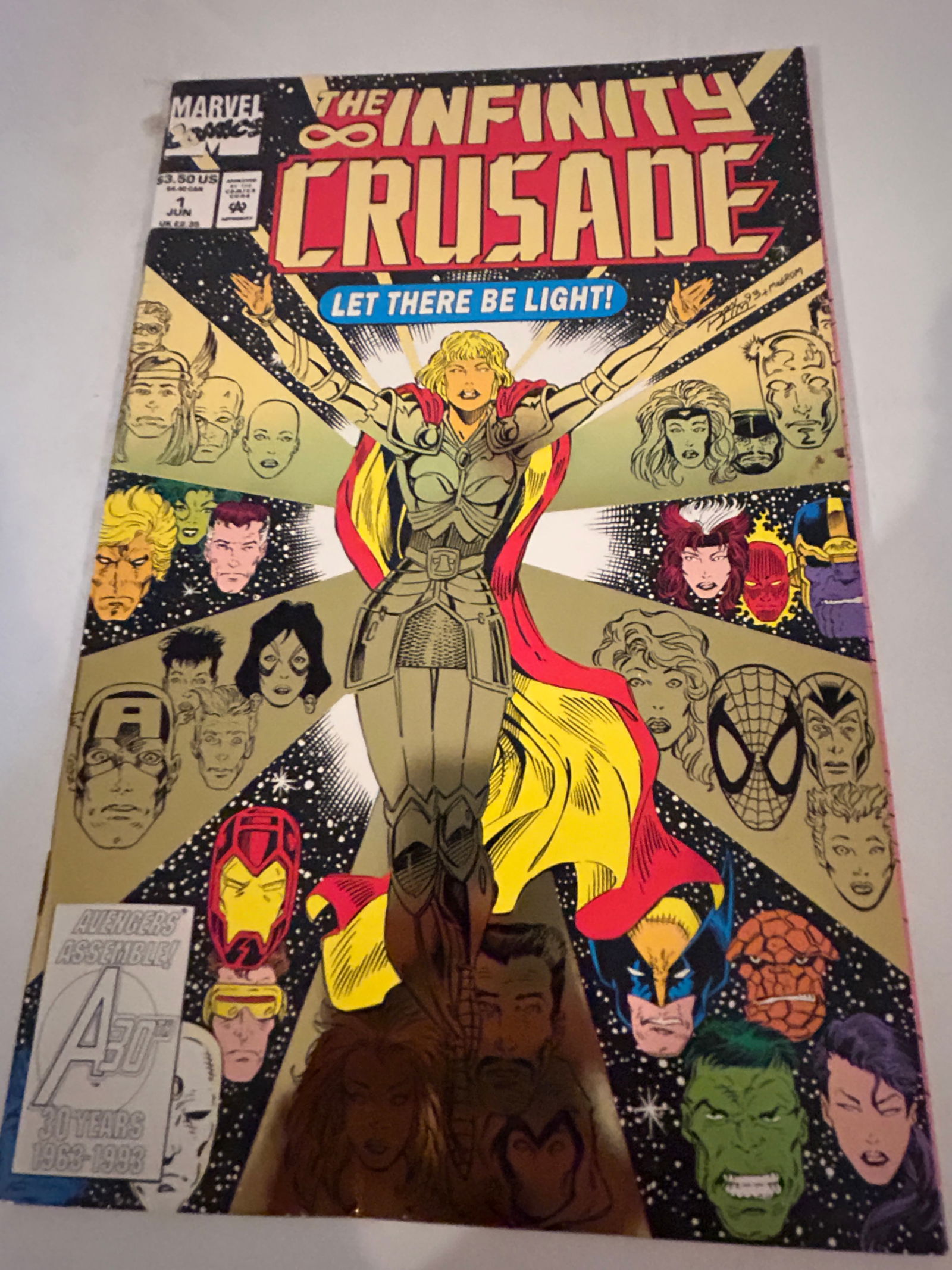 Vintage Comic Book Infinity Crusade # 1 (1 of 2)