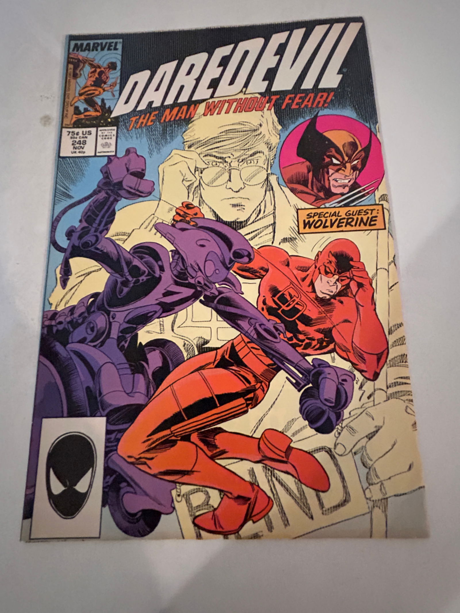 Vintage Comic Book Daredevil # 236 (1 of 2)