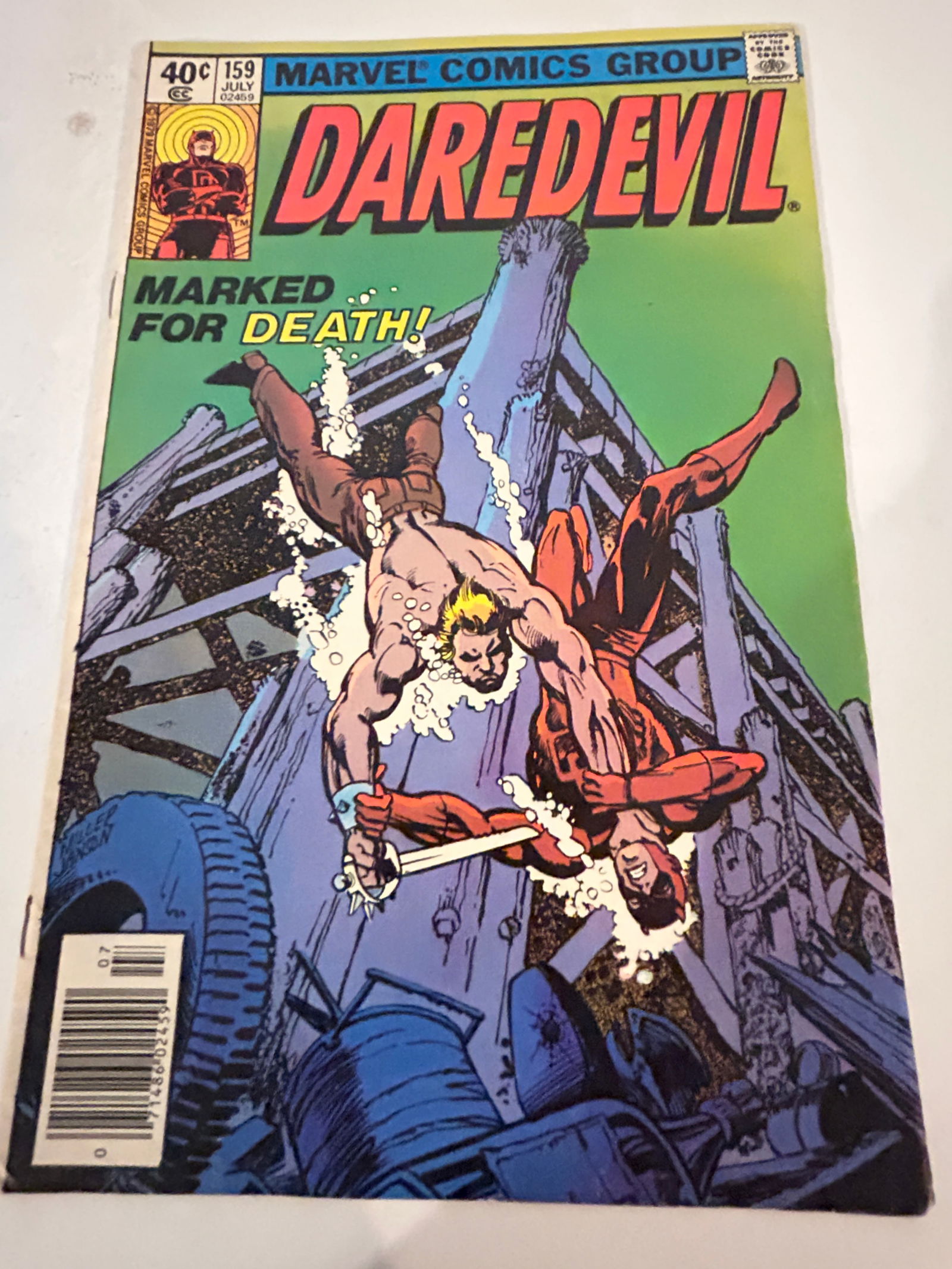Vintage Comic Book Daredevil # 159 (1 of 2)