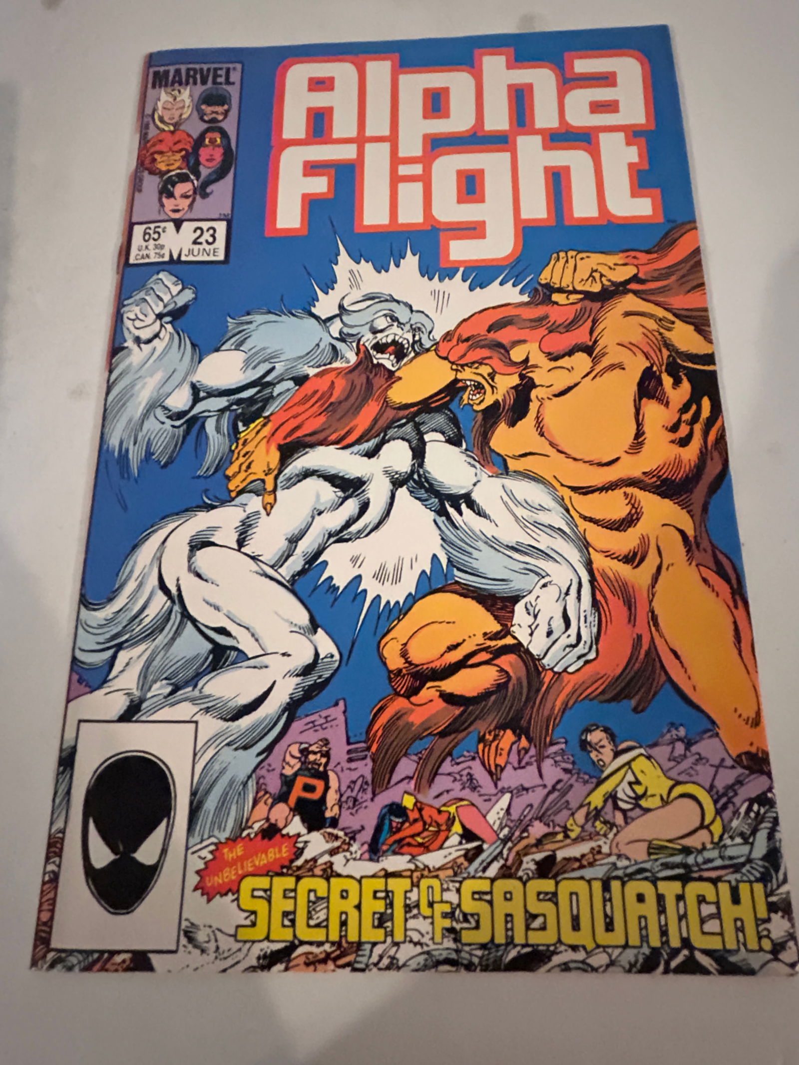 Vintage Comic Book Alpha Flight # 23 (1 of 2)
