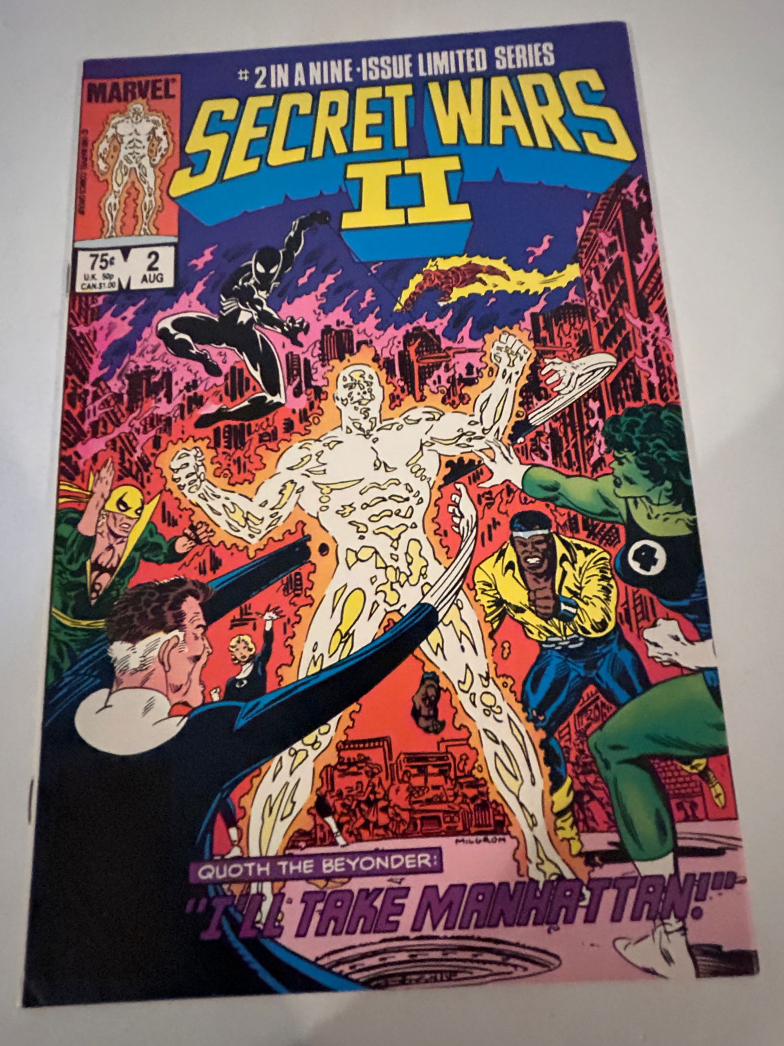 Vintage Comic Book Secret Wars II # 2 (1 of 2)