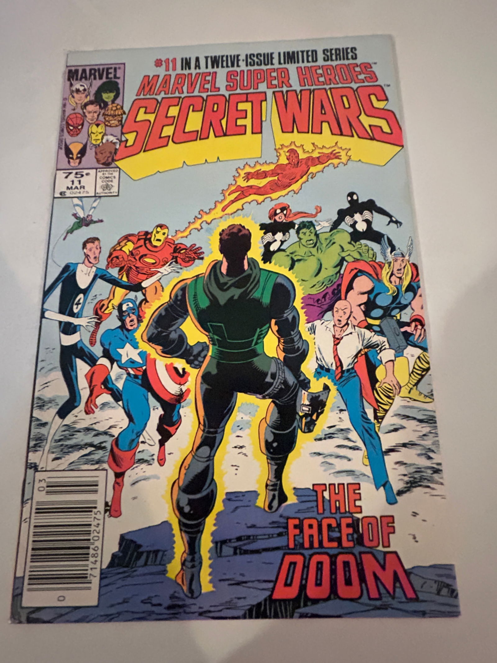 Vintage Comic Book Secret Wars # 11 (1 of 2)