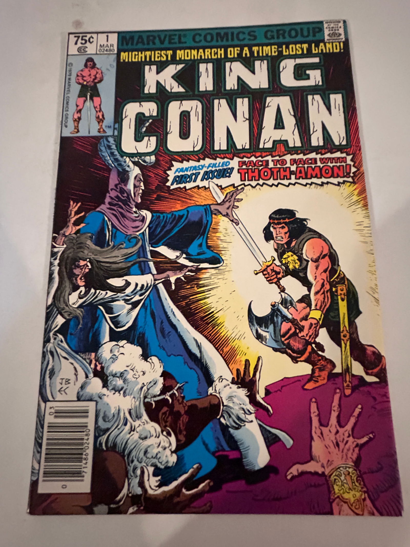 Vintage Comic Book King Conan # 1 (1 of 2)