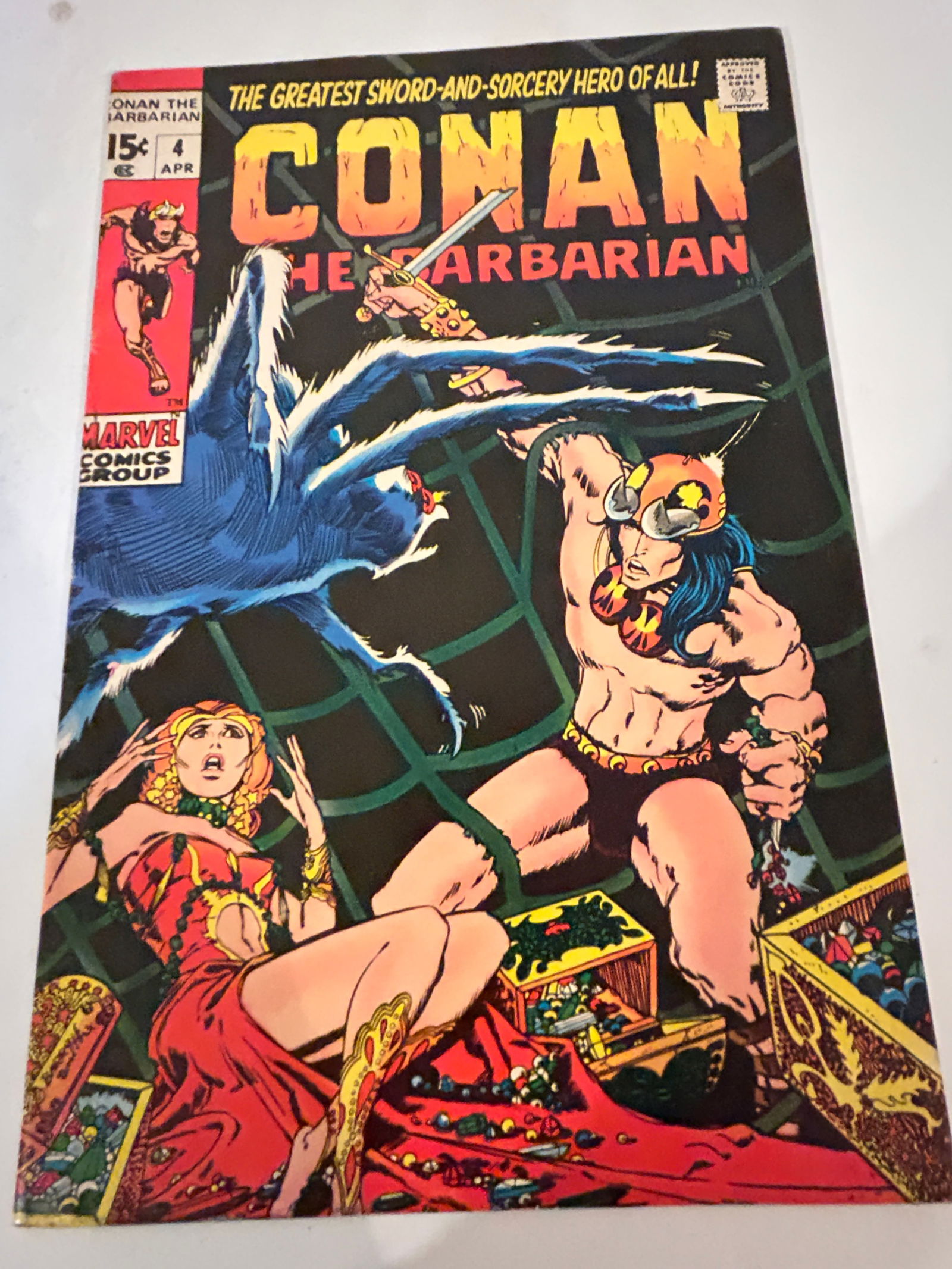 Vintage Comic Book Conan the Barbarian # 4 (1 of 2)