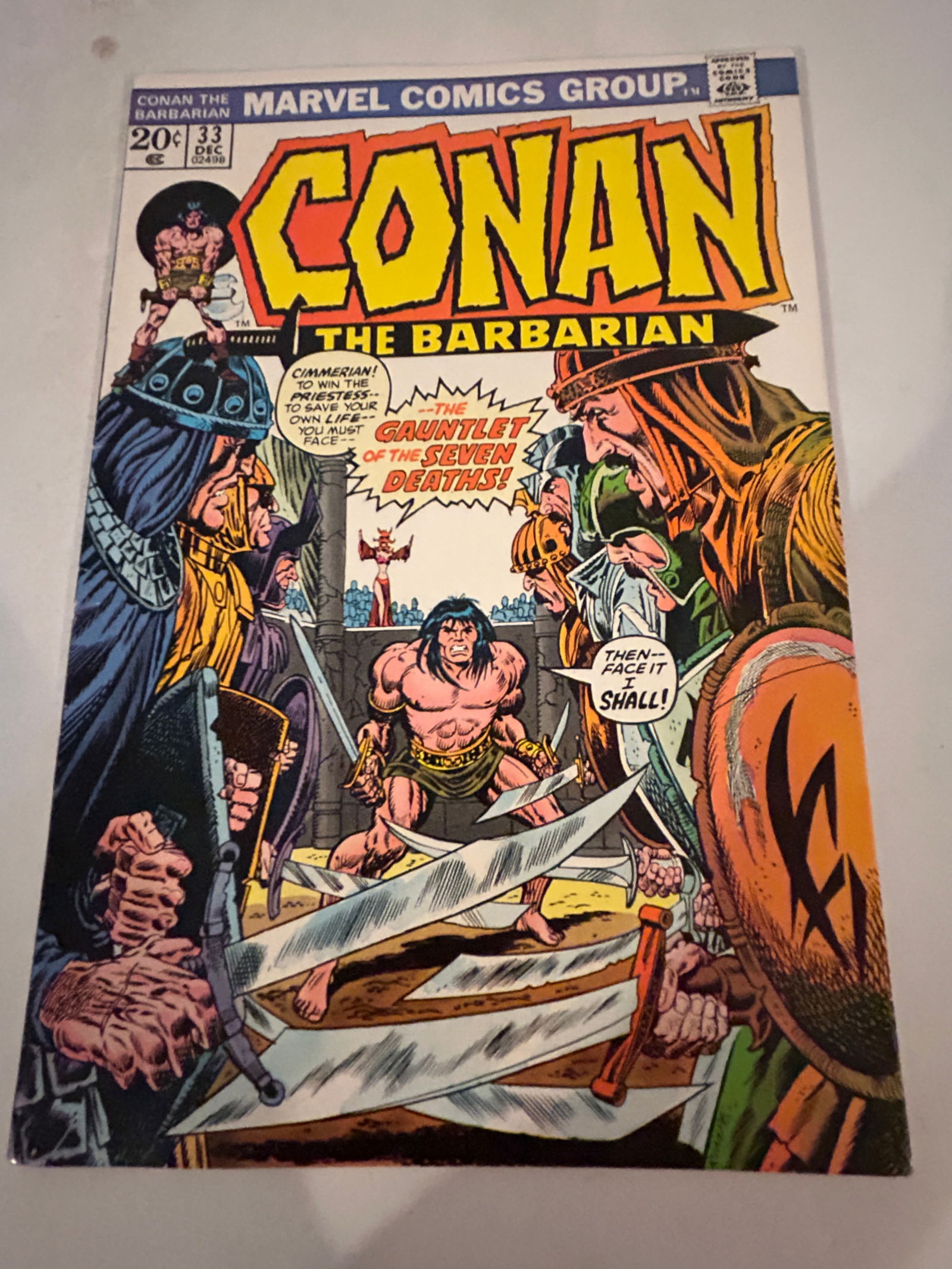 Vintage Comic Book Conan the Barbarian # 33 (1 of 2)