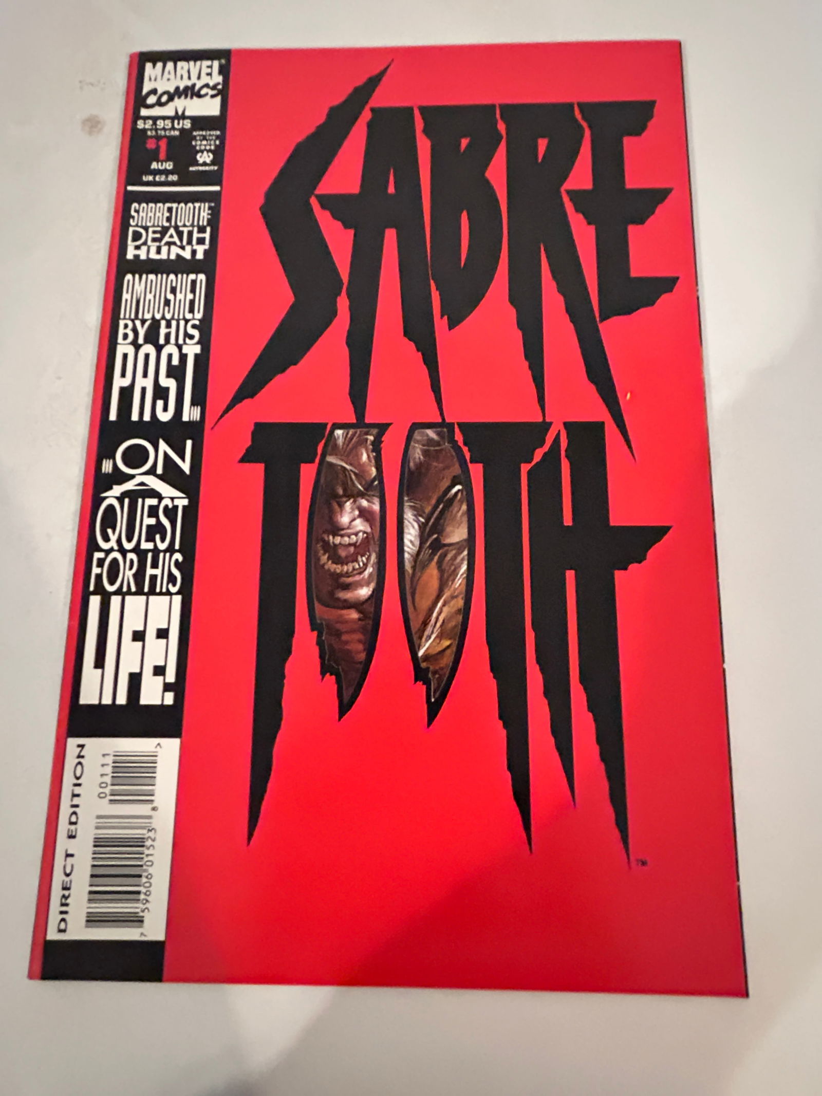Vintage Comic Book Sabre # 1 (1 of 2)