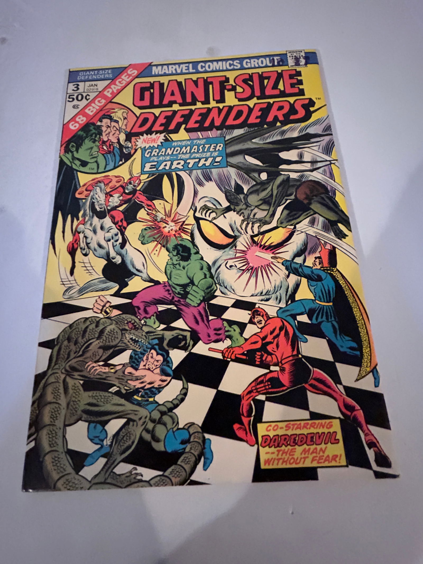 Vintage Comic Book Giant Size Defenders # 3 (1 of 2)