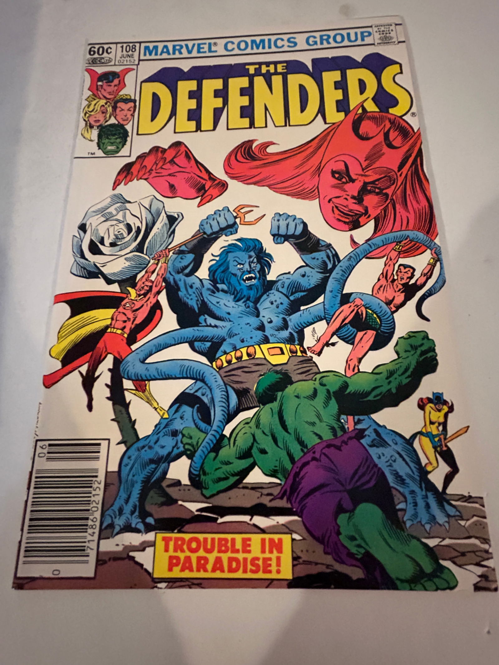 Vintage Comic Book the Defenders # 108 (1 of 2)