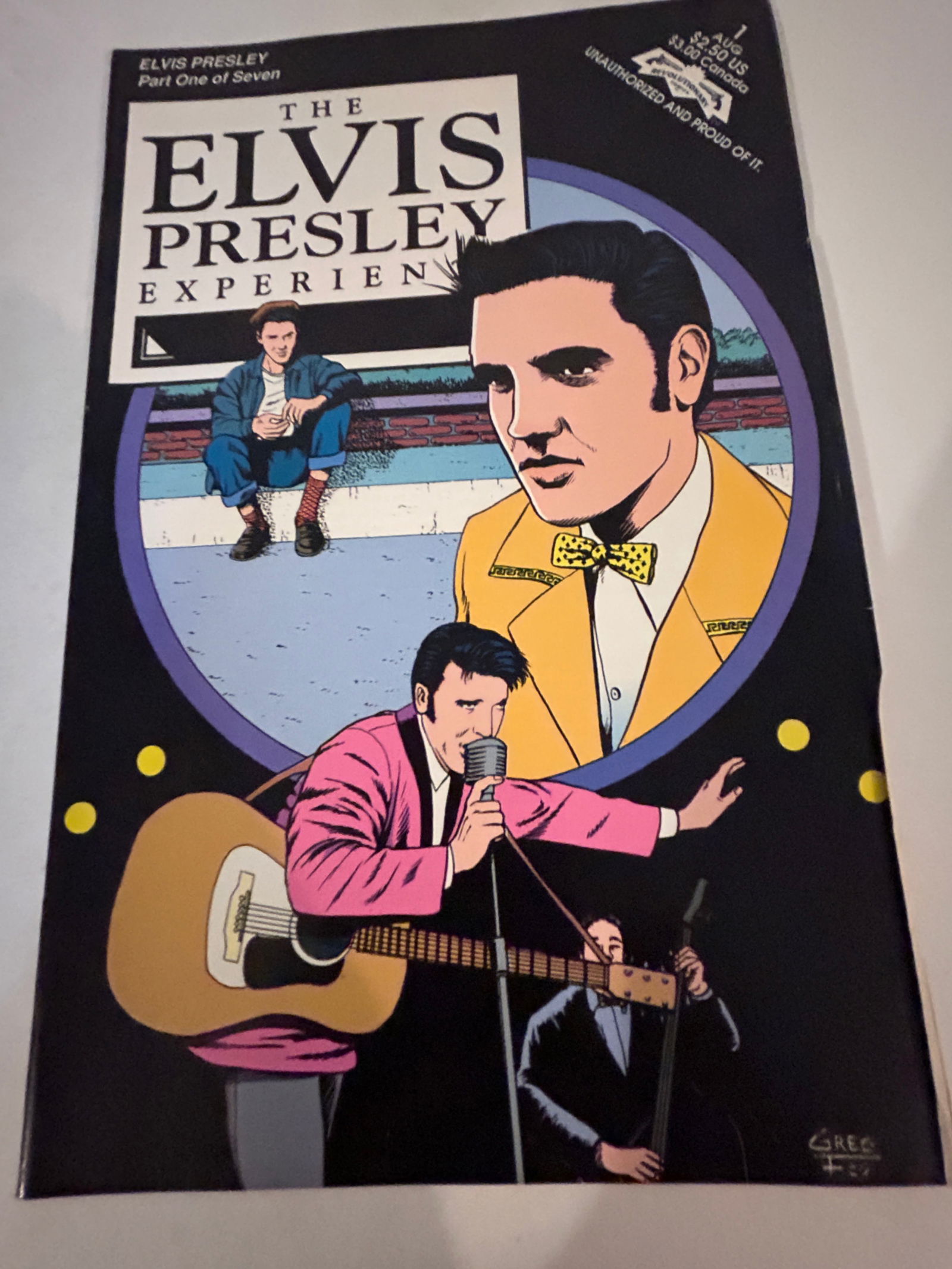 Vintage Comic Book Elvis Presley Experience # 1 (1 of 2)