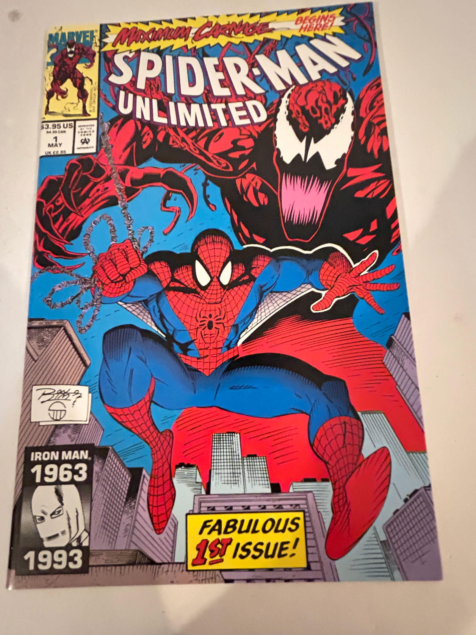 Vintage Comic Book Spider-Man Unlimited # 1 (1 of 2)