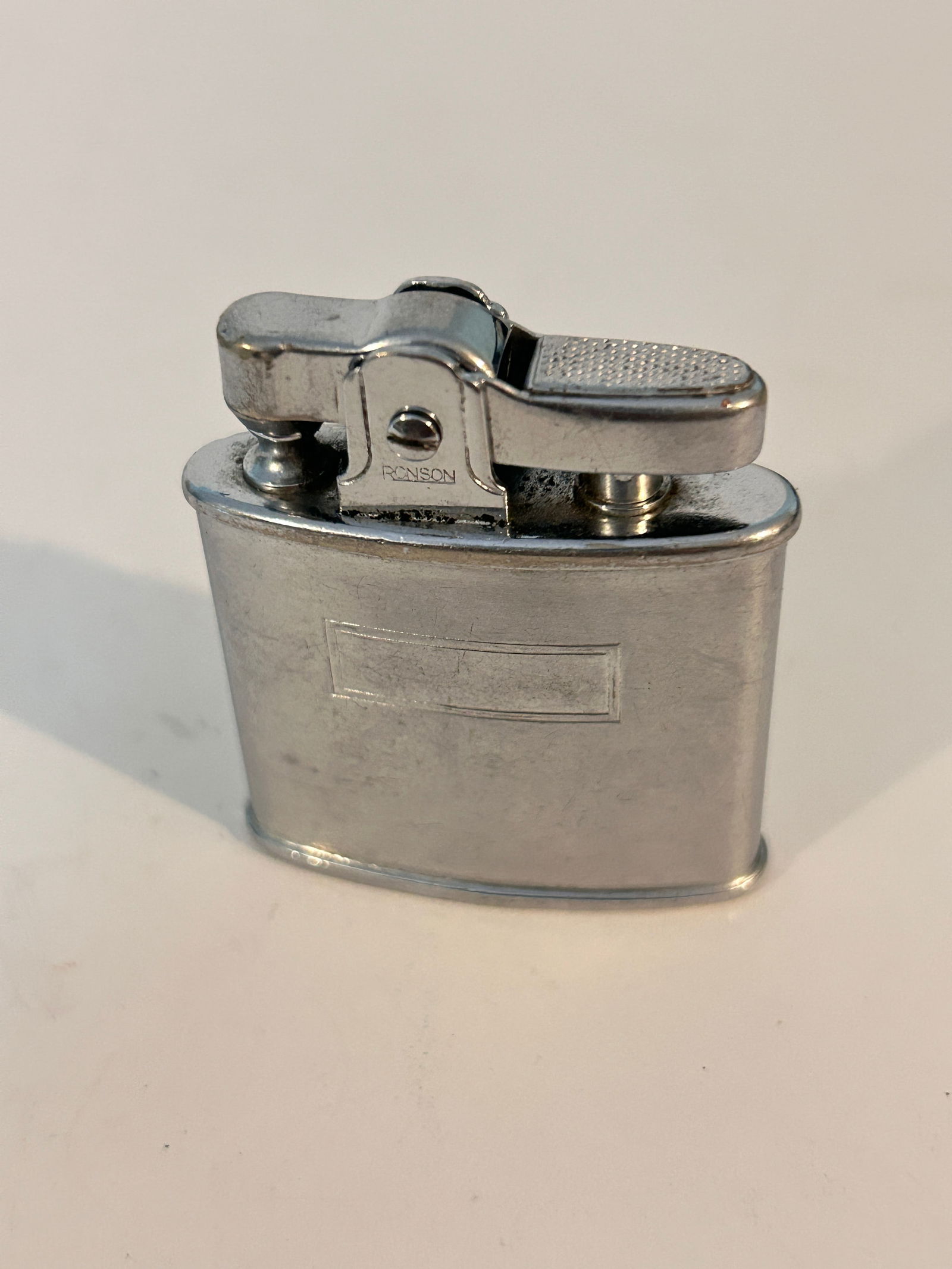 Vintage Ronson Standard Lighter England Art Deco Pat No 19023 (1 of 4)