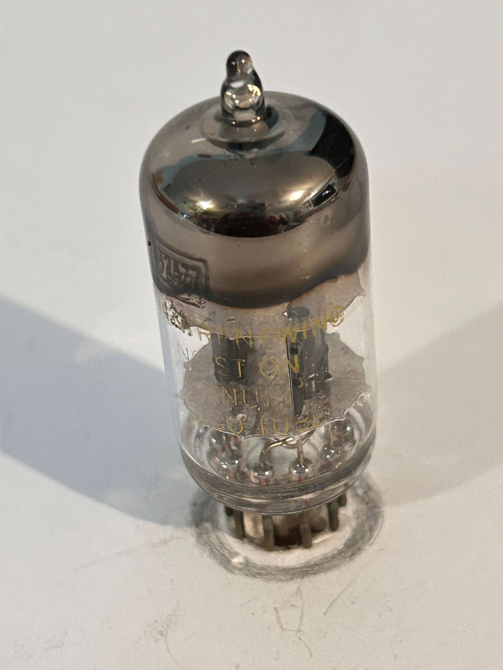 Vintage 12av7 tube Vacuum Tube HYTRON Tested (1 of 3)