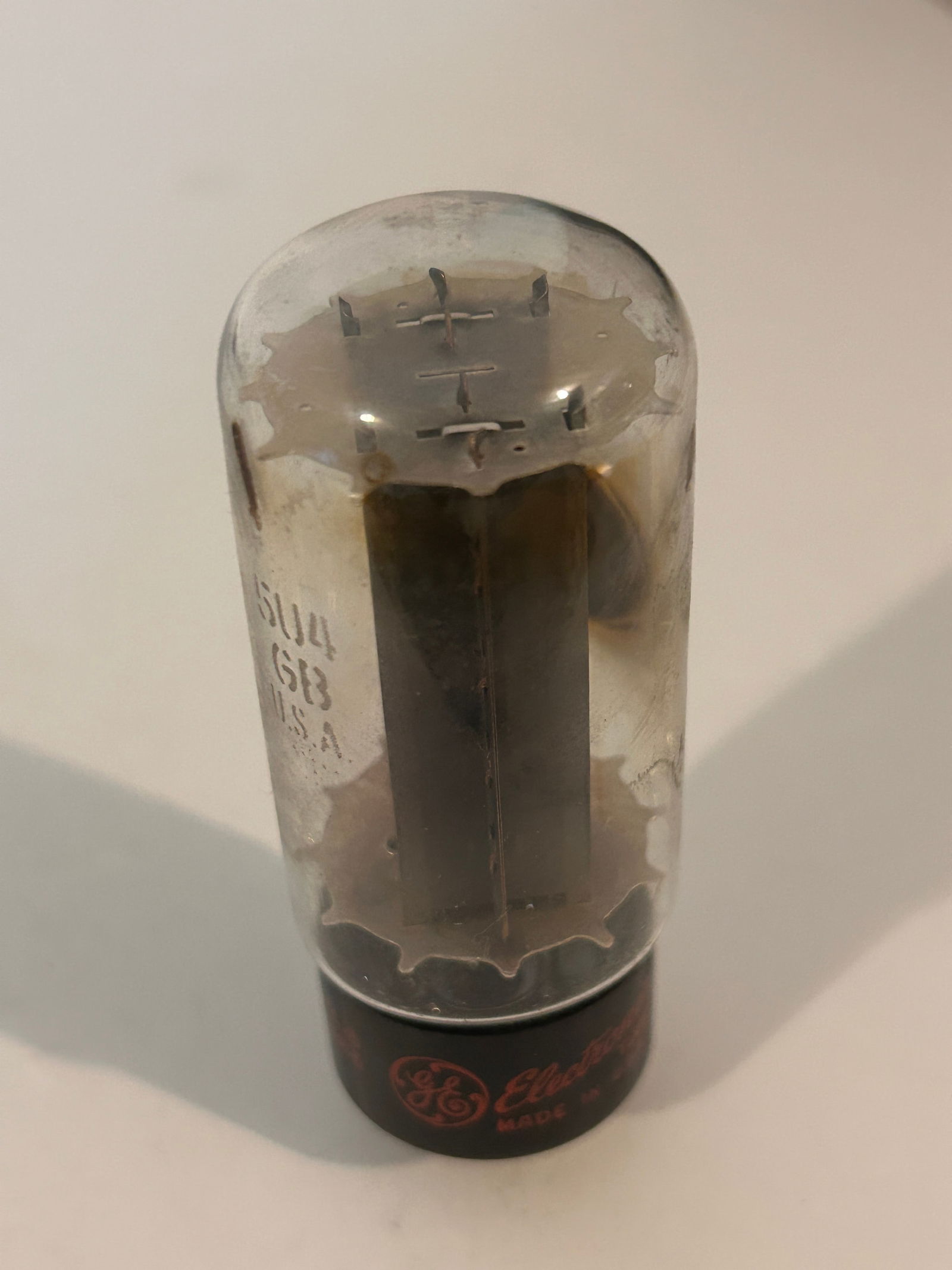 GE 5U4GB Rectifier Vacuum Tube Tested: GE 5U4GB Rectifier Vacuum Tube Tested Please view all photos as they are part of the description and condition of this Item, Feel free to contact me with questions or picture requests! Used Item AS IS