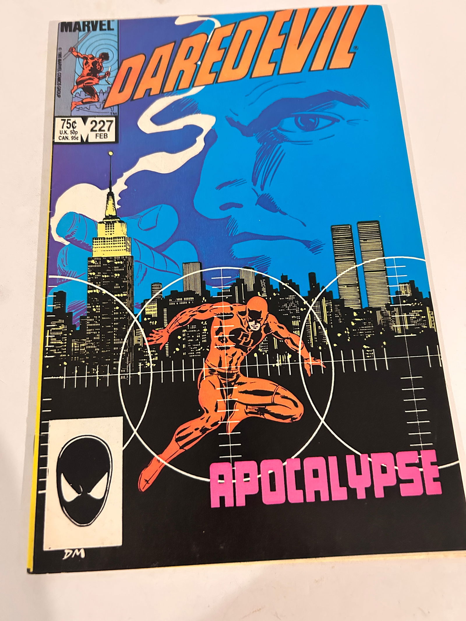 Vintage Comic Book Daredevil # 227 (1 of 3)