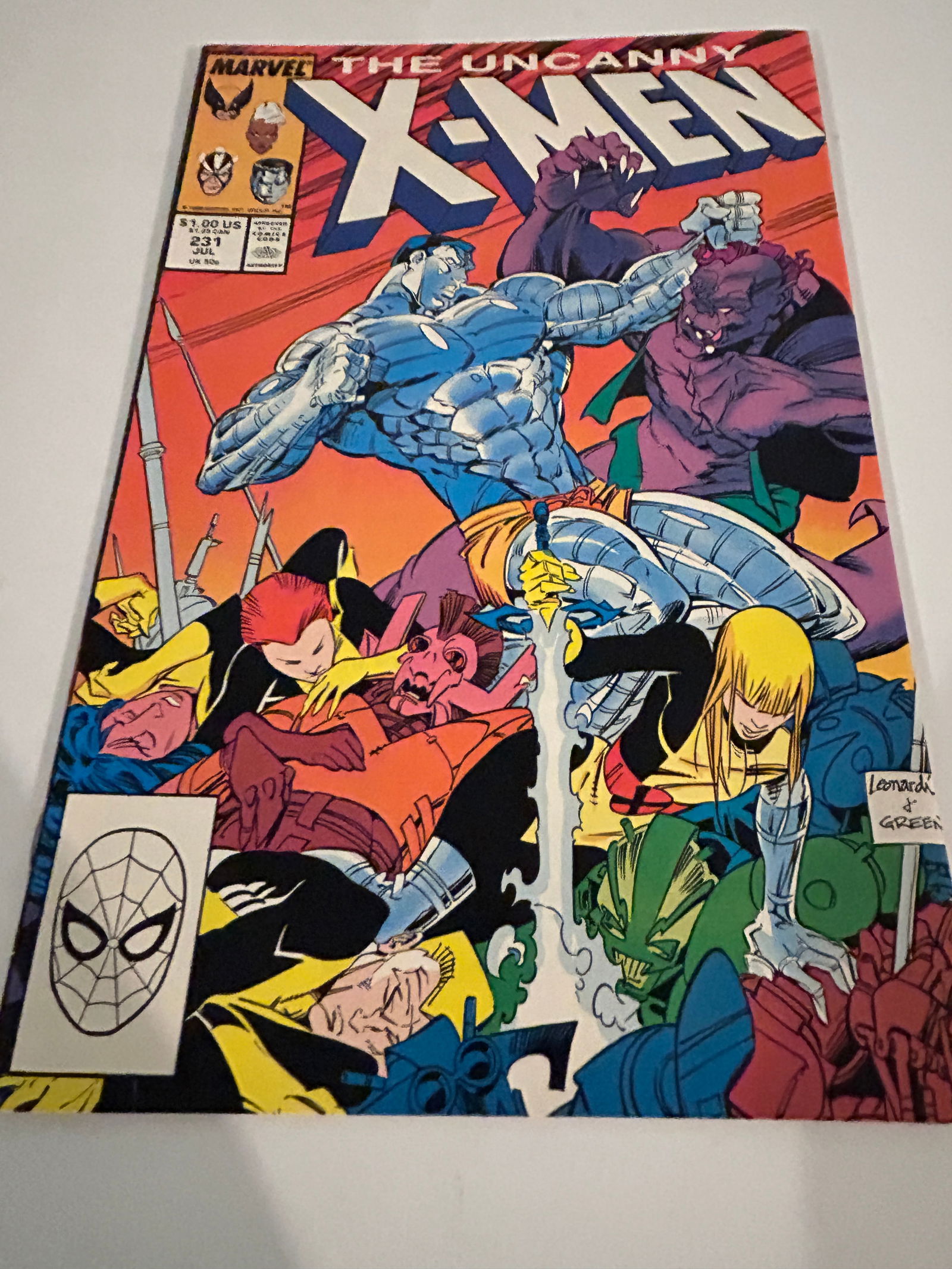 Vintage Comic Book Uncanny X-Men # 231 (1 of 3)